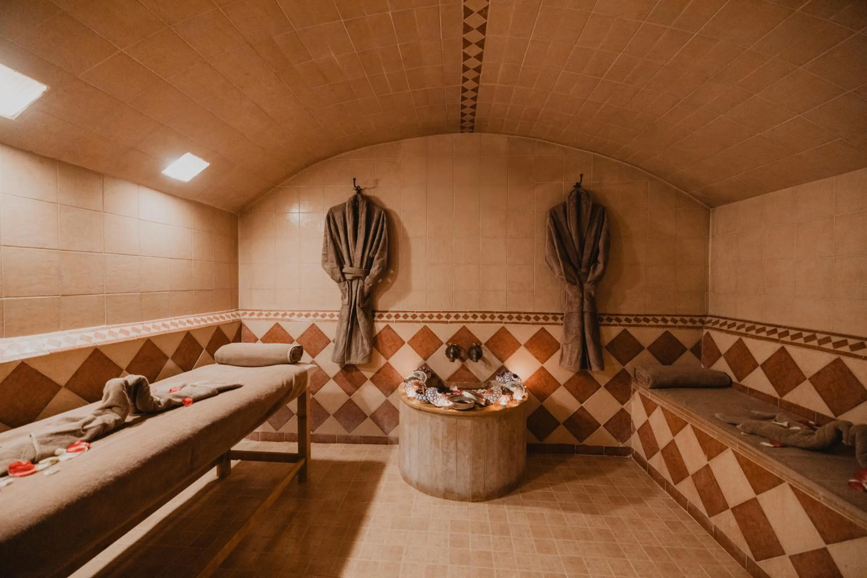 Steam room in Amani Hotel Suites & Spa