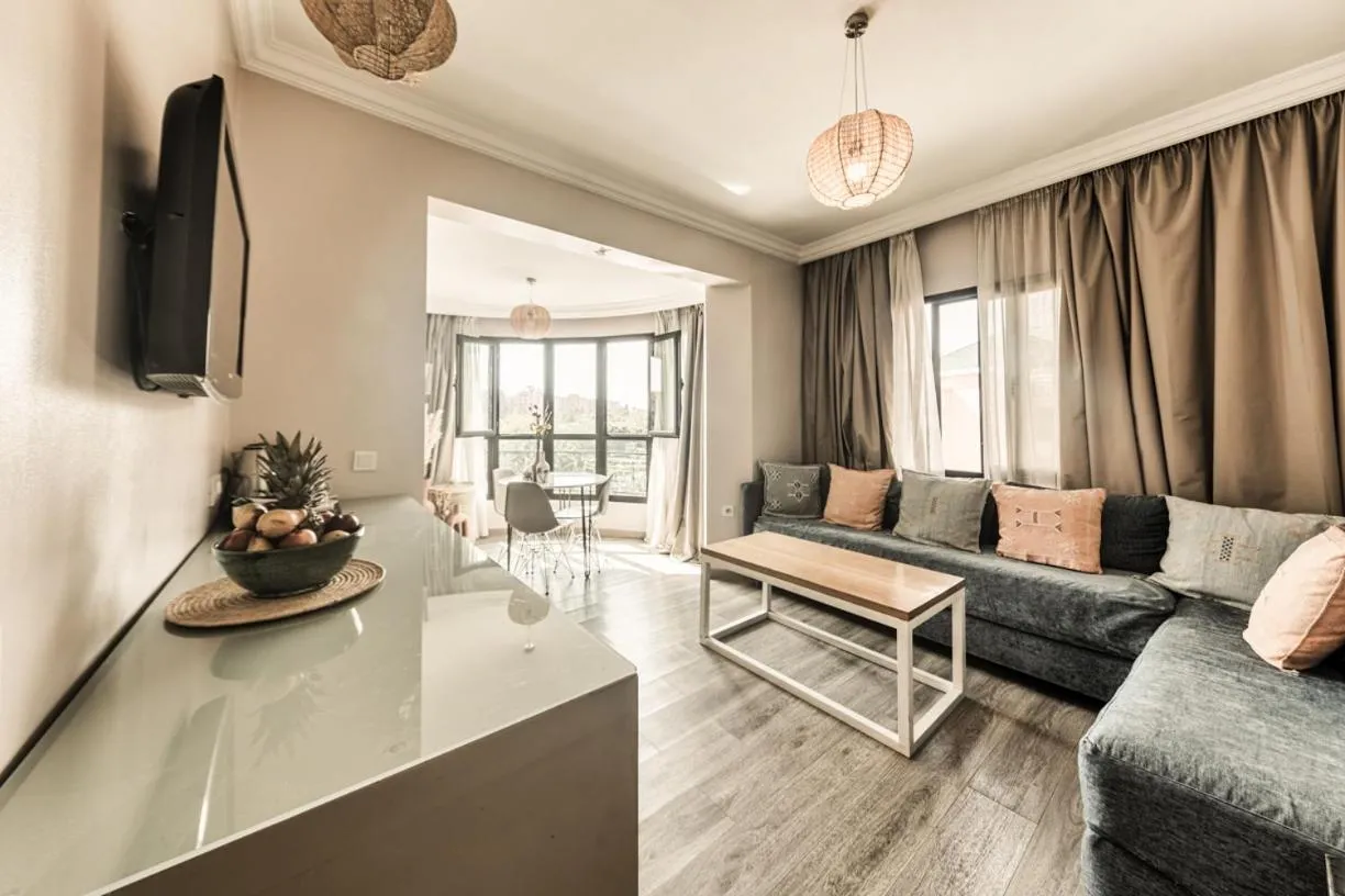 Seating area in Amani Hotel Suites & Spa