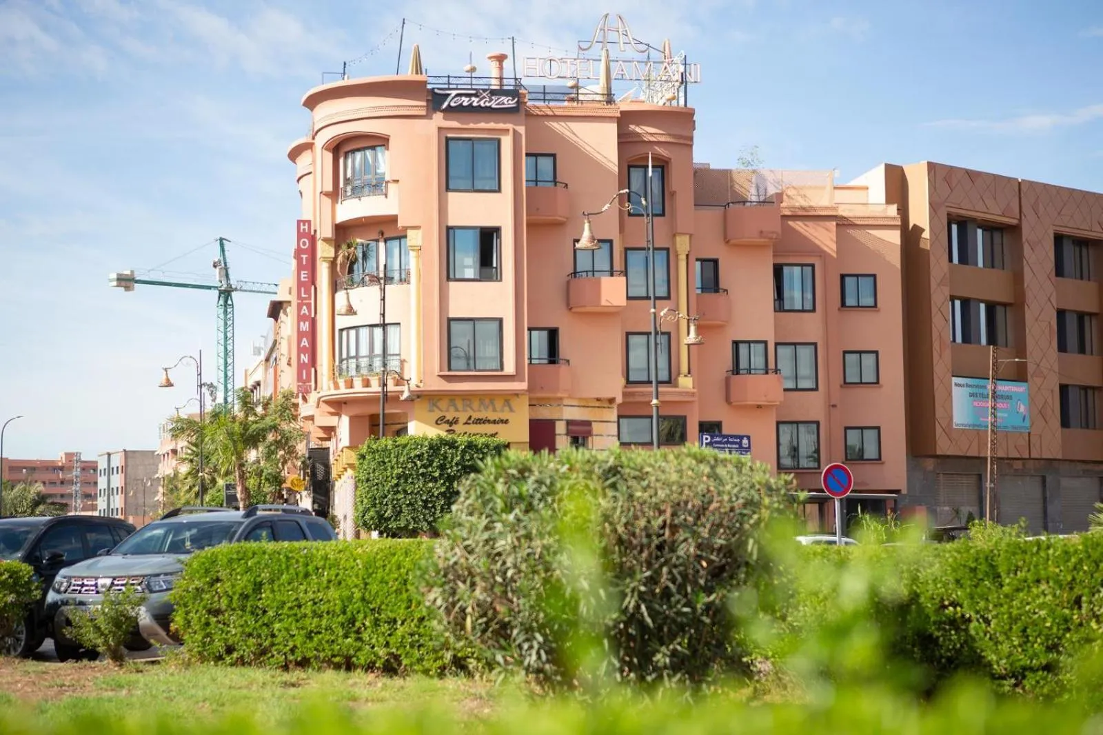 Property building in Amani Hotel Suites & Spa