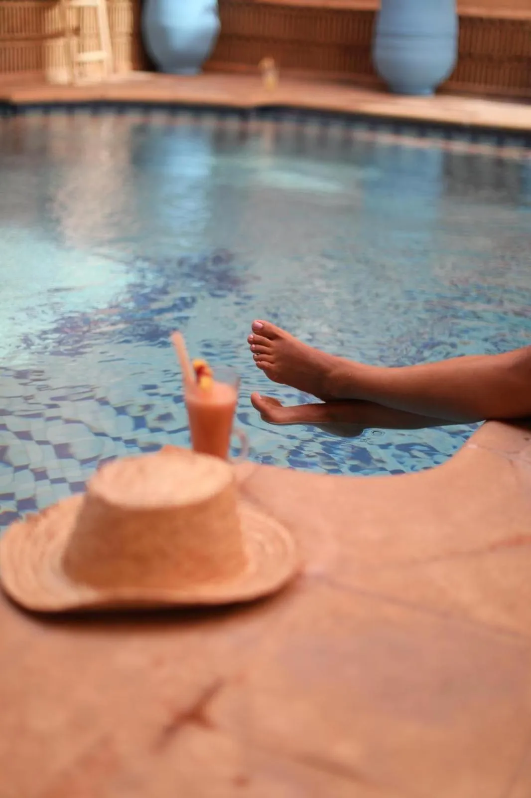 Swimming pool in Amani Hotel Suites & Spa