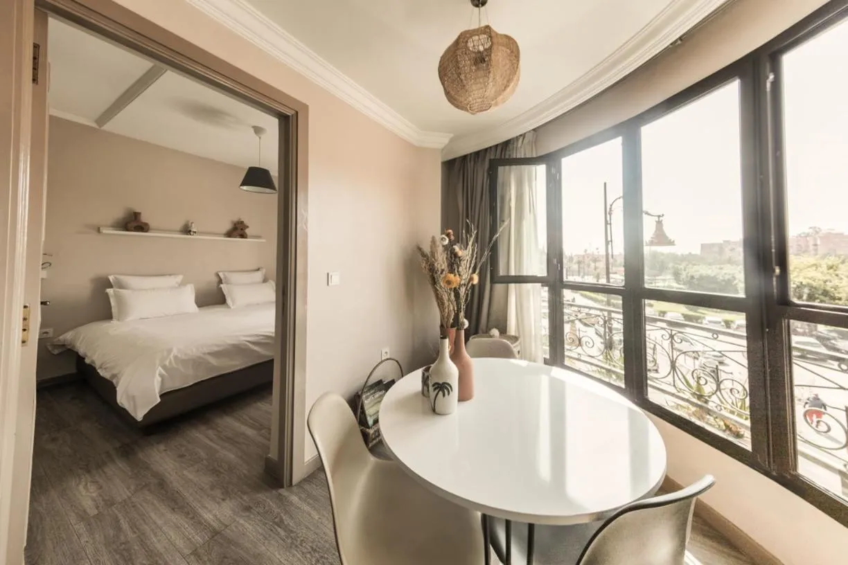 View (from property/room), Bed in Amani Hotel Suites & Spa