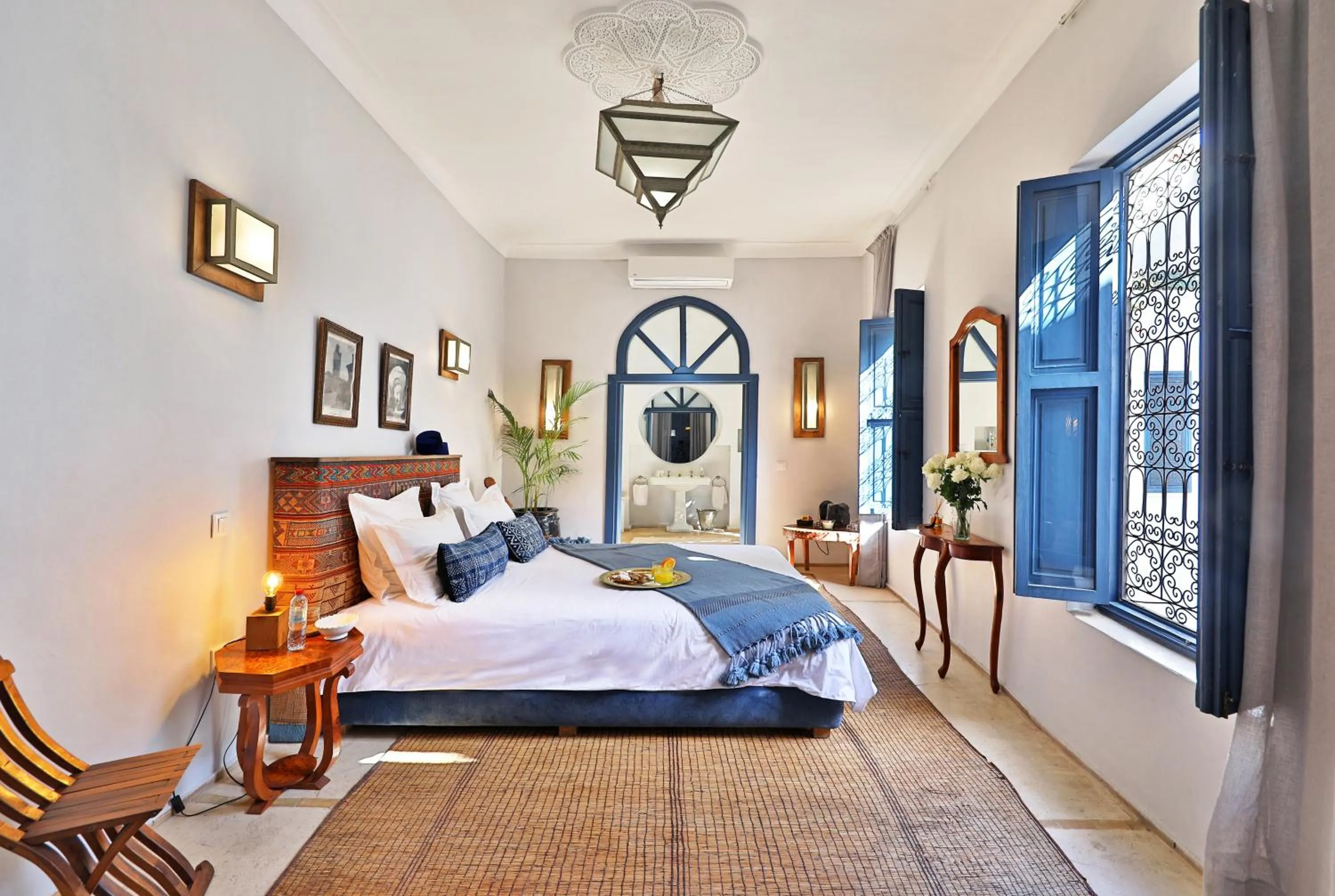 View (from property/room), Bed in Riad Anyssates