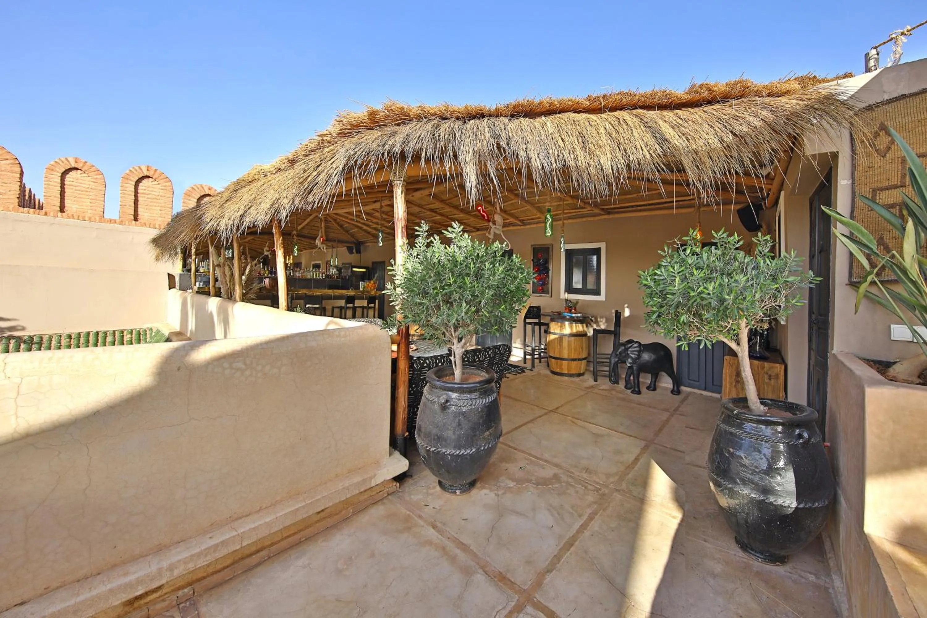 Patio in Riad Anyssates