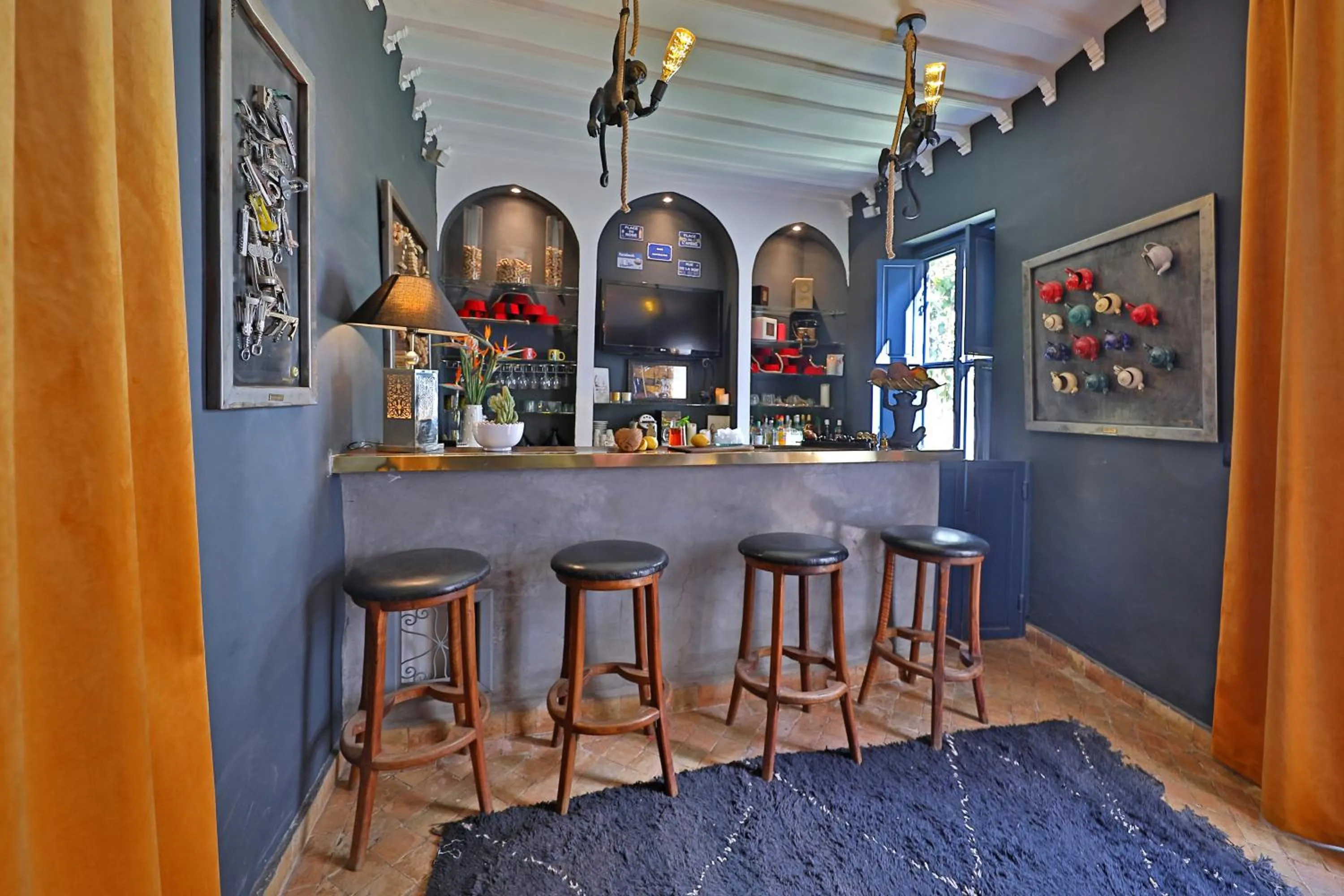 Lounge or bar in Riad Anyssates