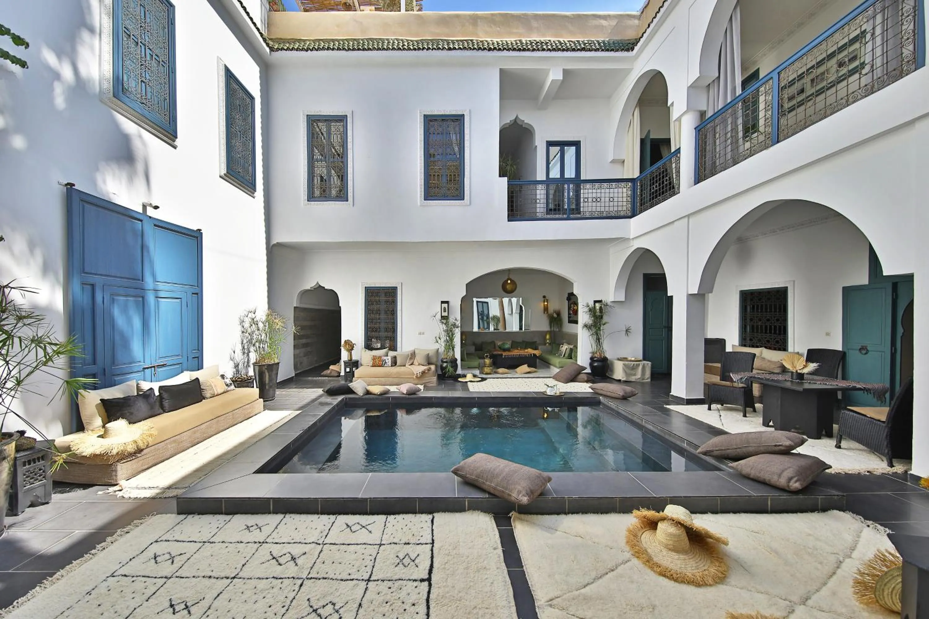 Patio in Riad Anyssates