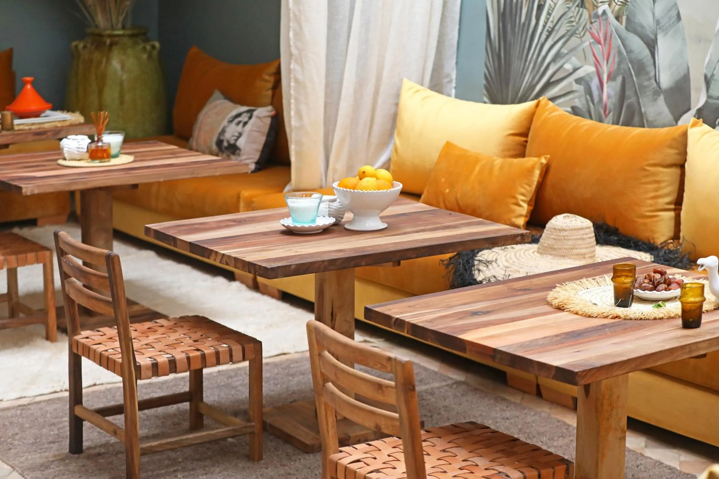 Patio in Riad Anyssates