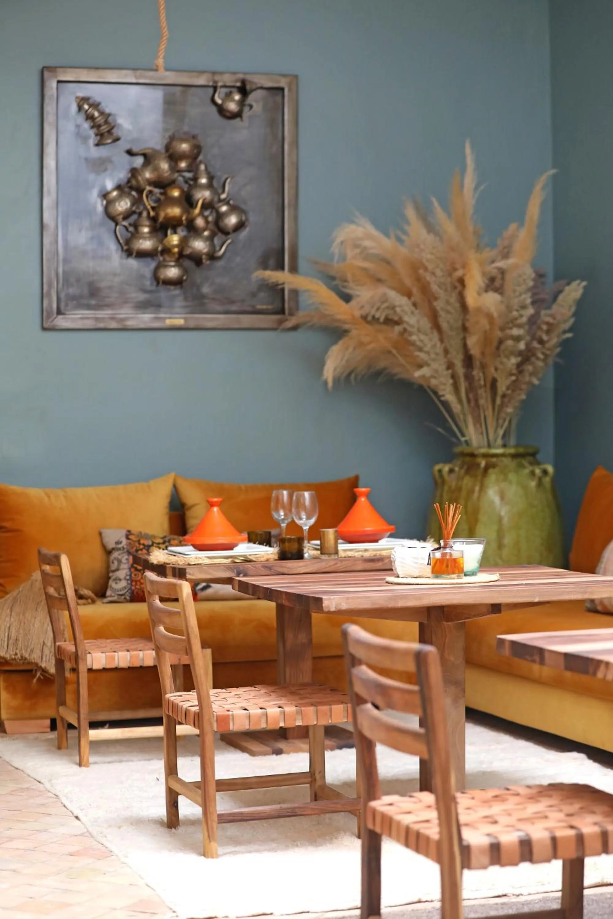 Patio in Riad Anyssates