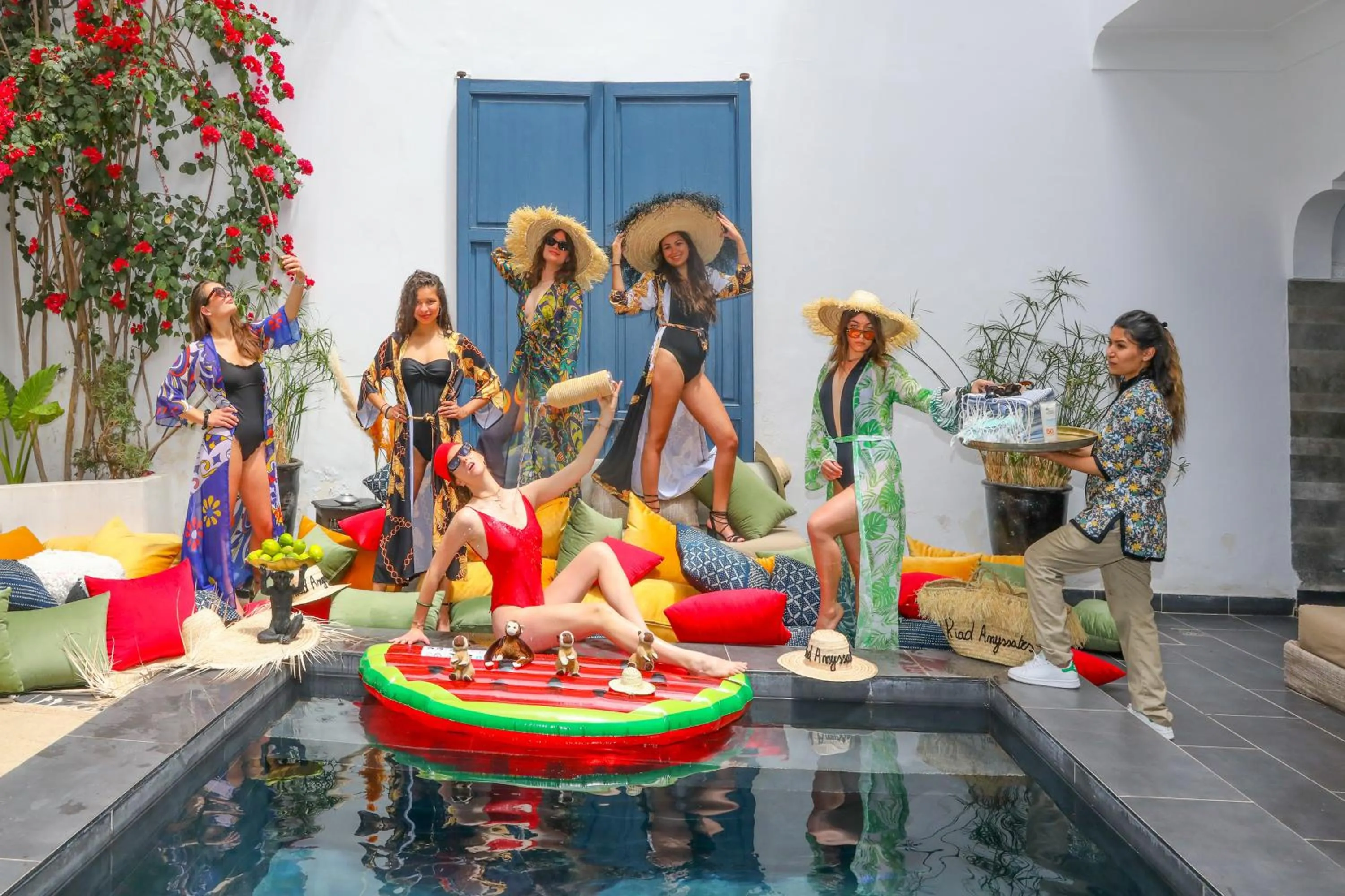 Patio in Riad Anyssates