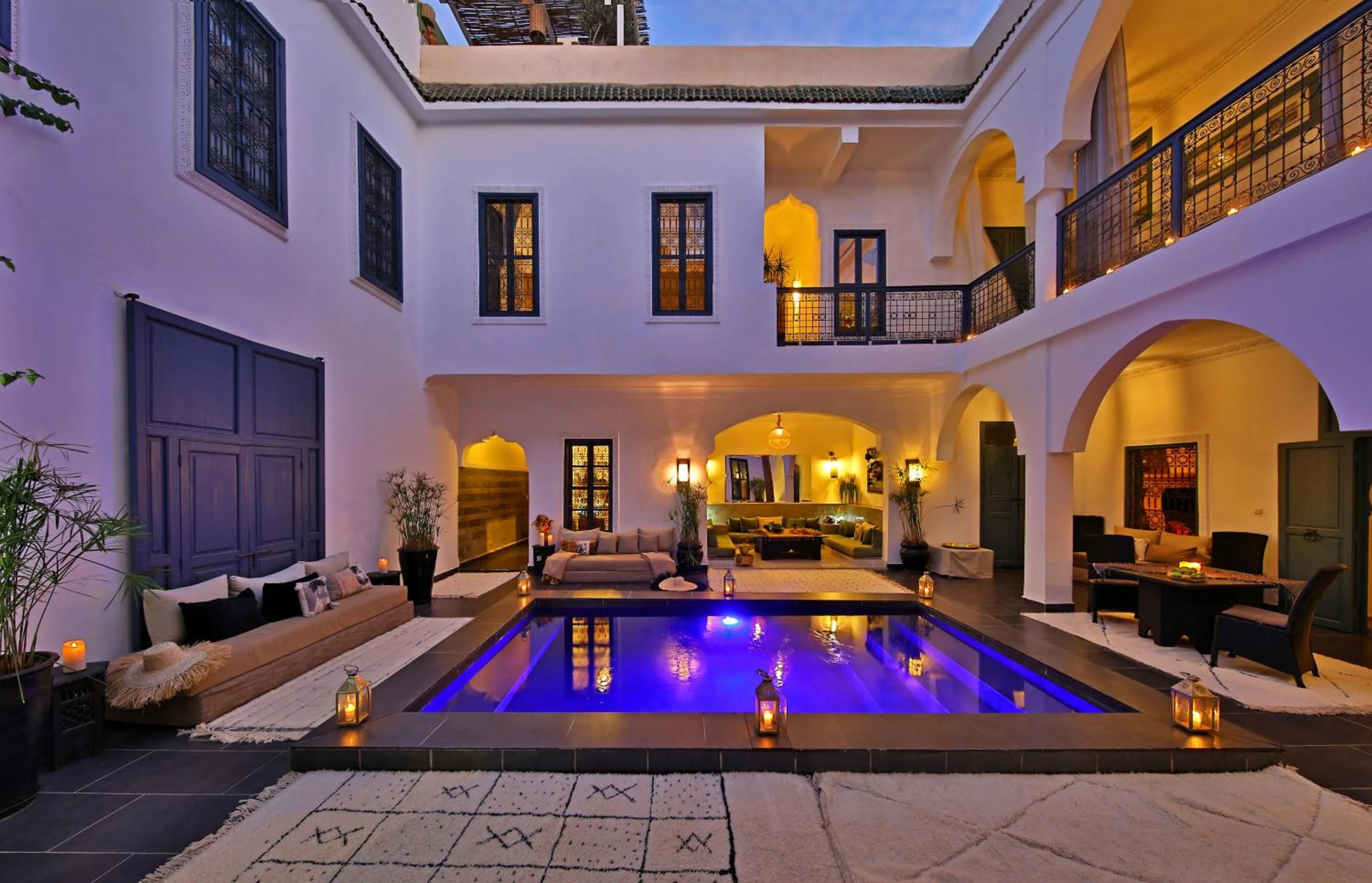 Patio in Riad Anyssates