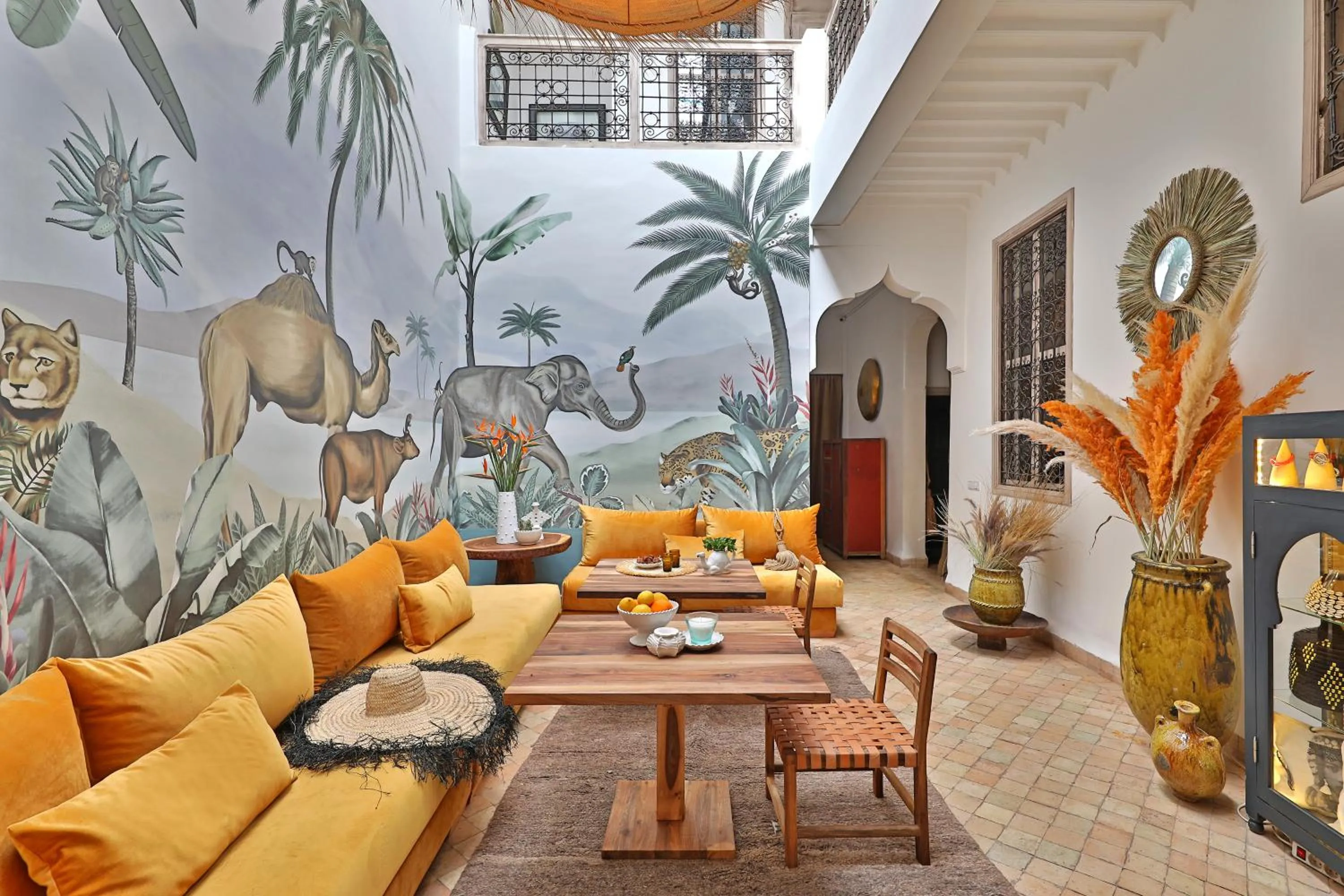 Patio in Riad Anyssates