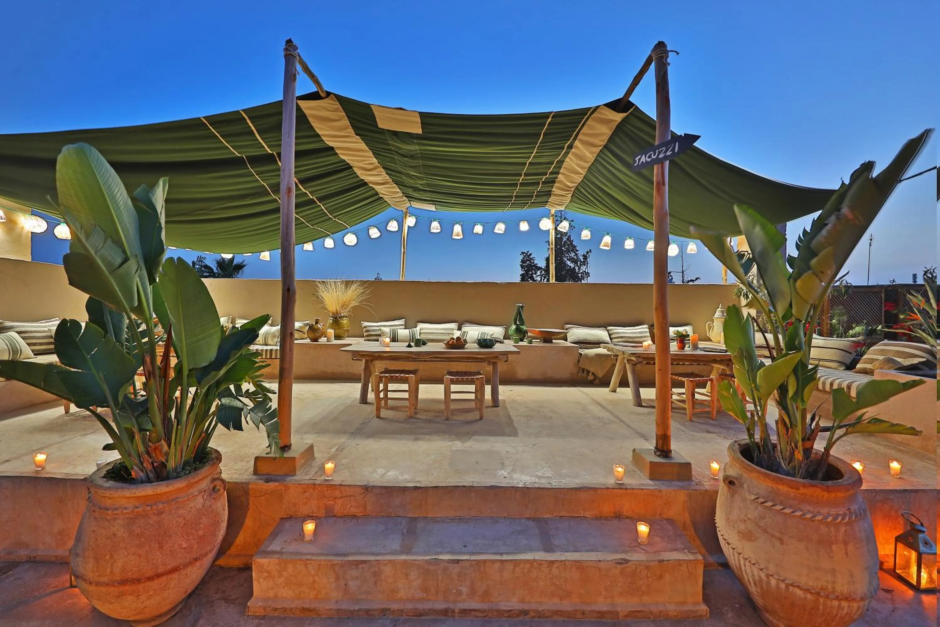 Patio in Riad Anyssates