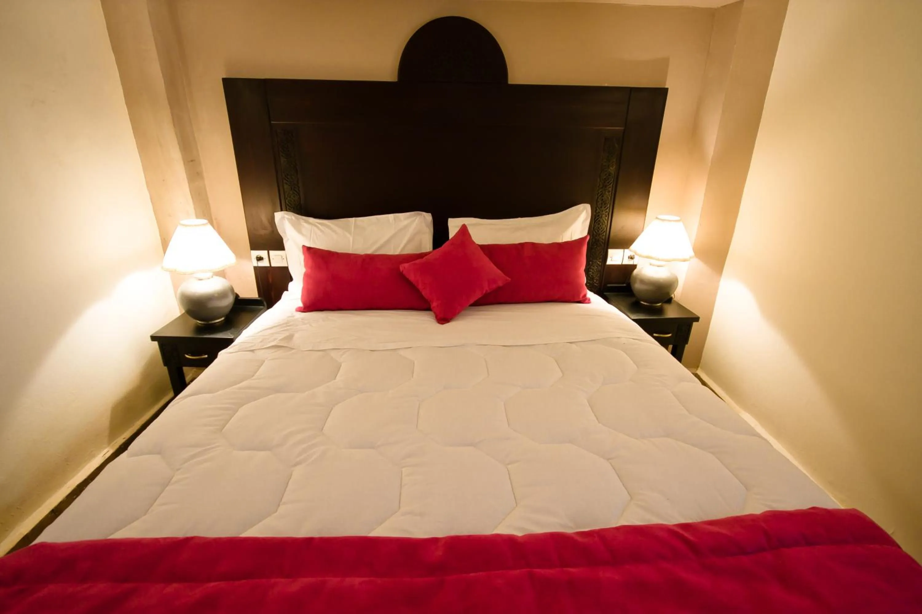 Bed in Riad Maison Du Sud