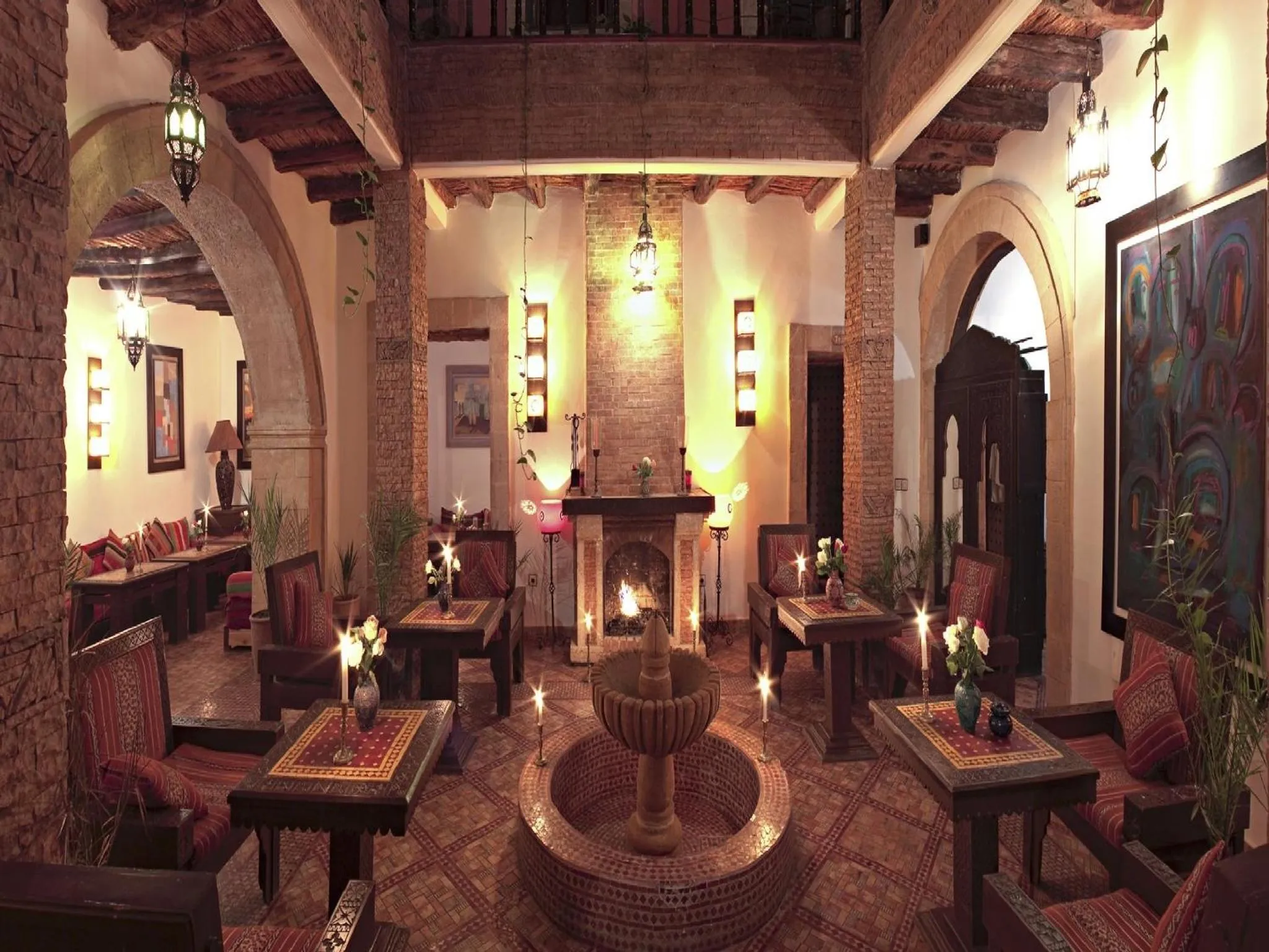 Lobby or reception in Riad Maison Du Sud