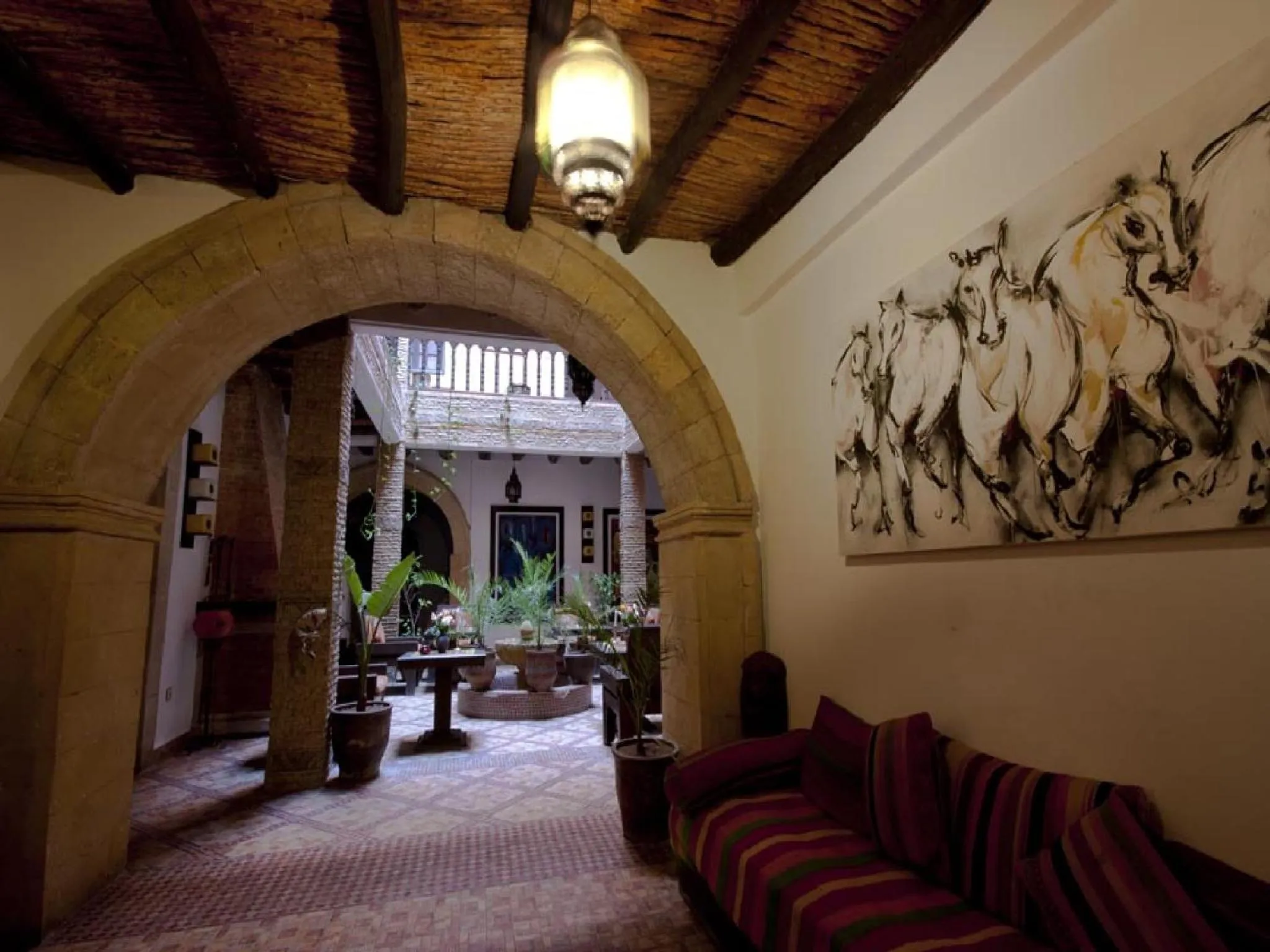 Lounge or bar in Riad Maison Du Sud