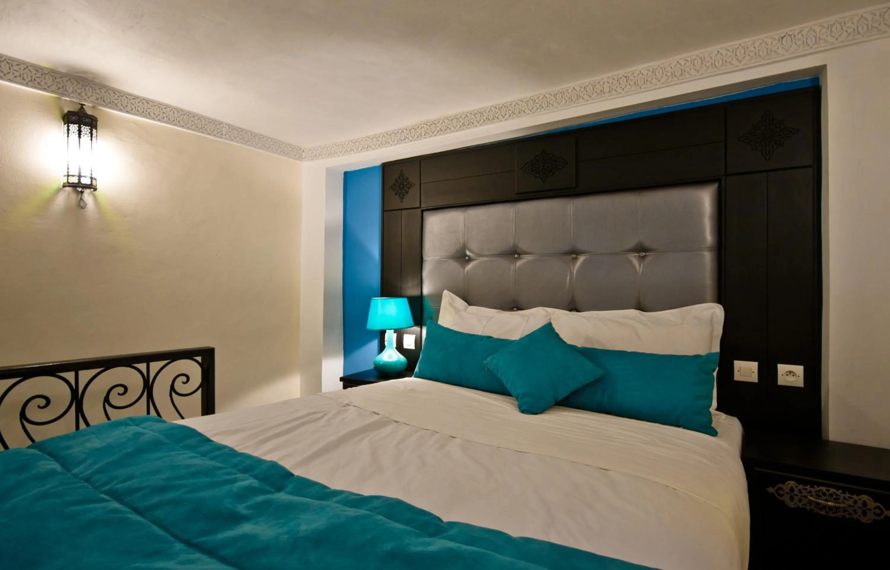 Bed in Riad Maison Du Sud