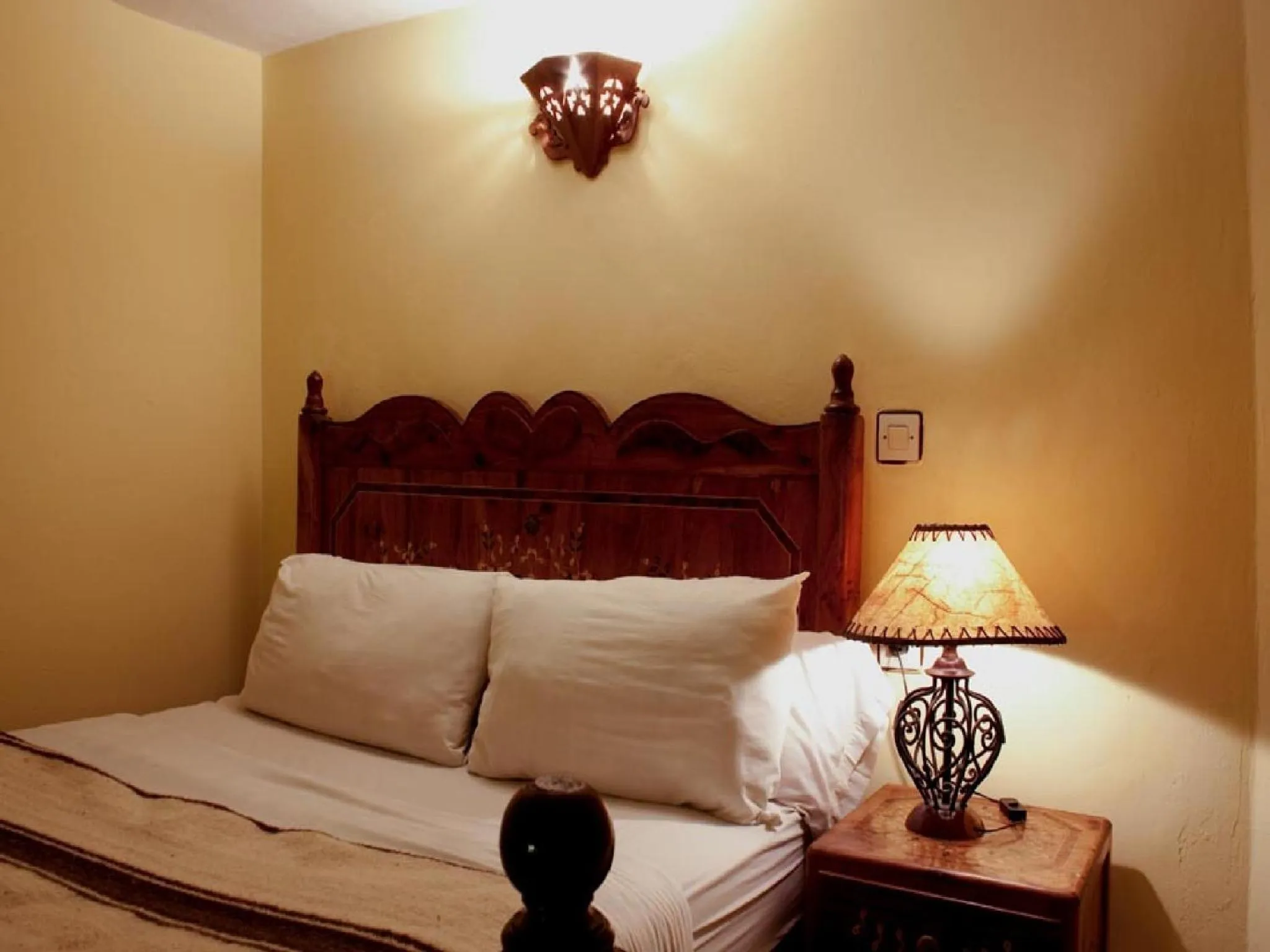 Bed in Riad Maison Du Sud