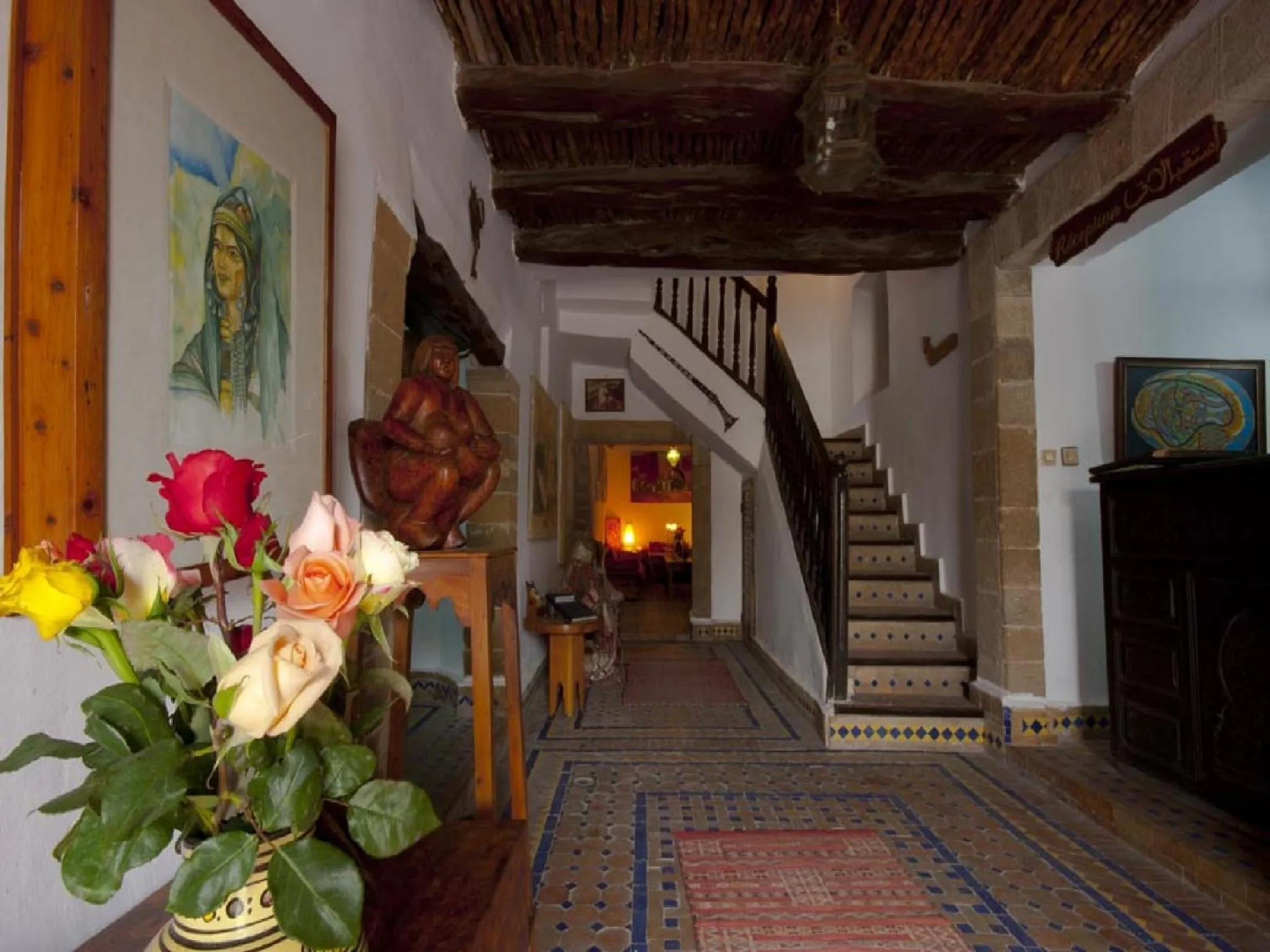Lobby or reception in Riad Maison Du Sud