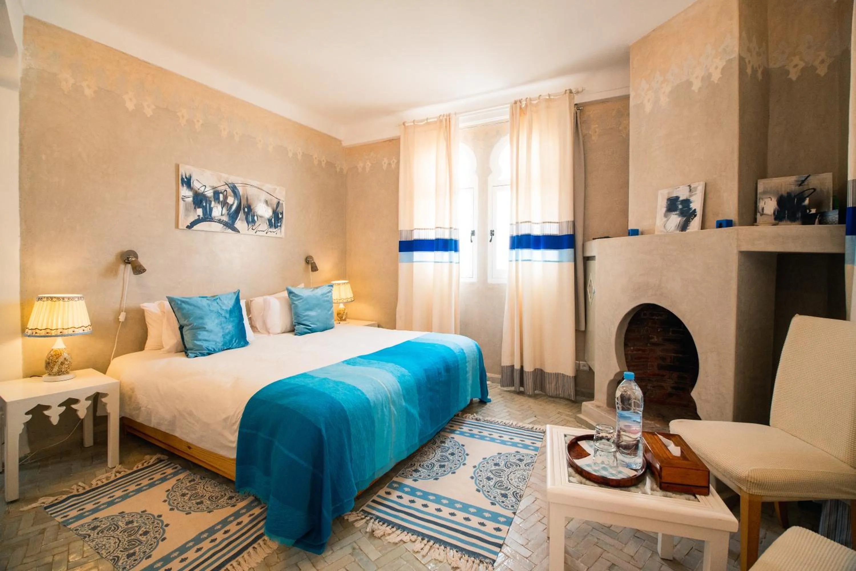 Bed in Dar Liouba Hotel