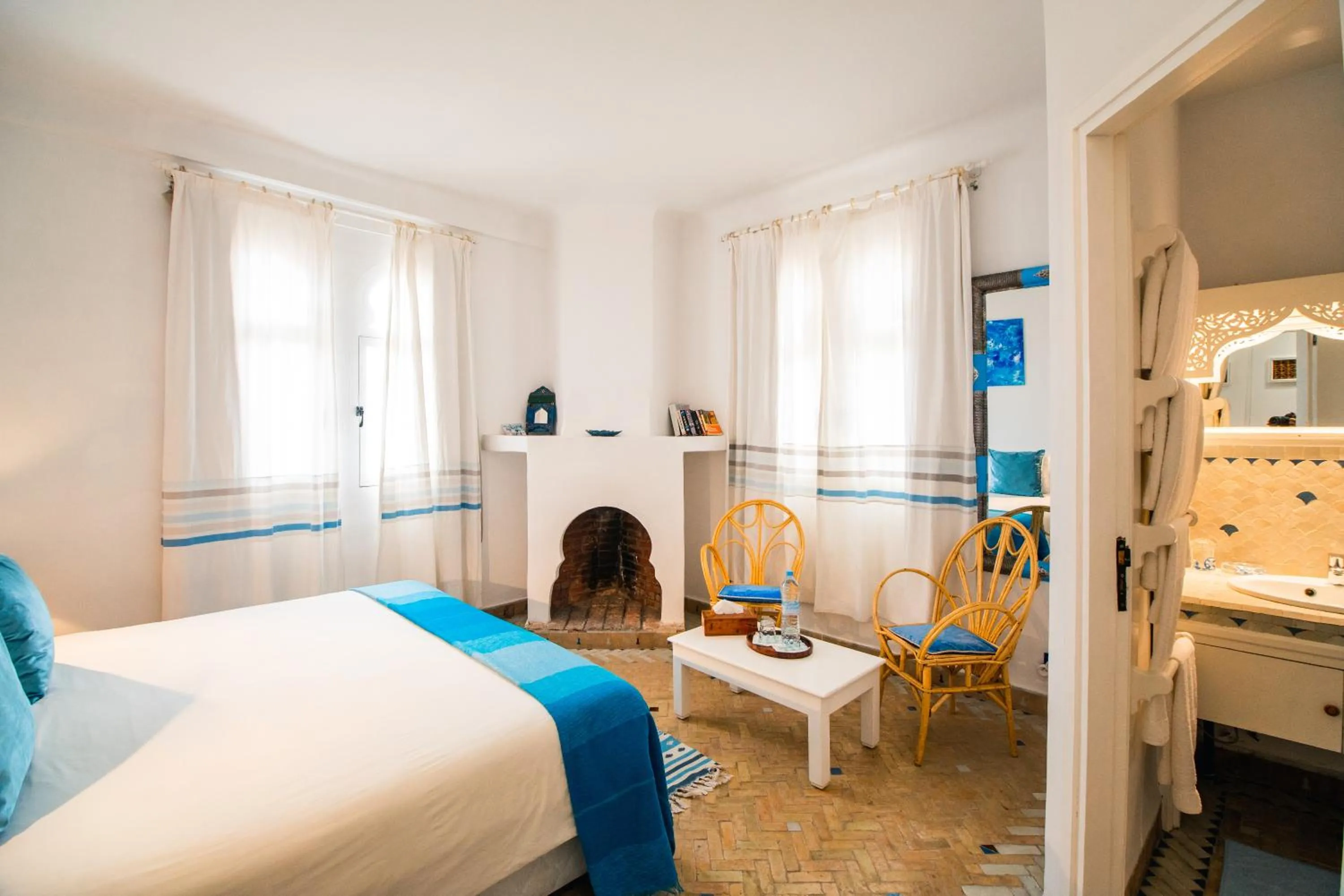 Photo of the whole room, Bed in Dar Liouba Hotel