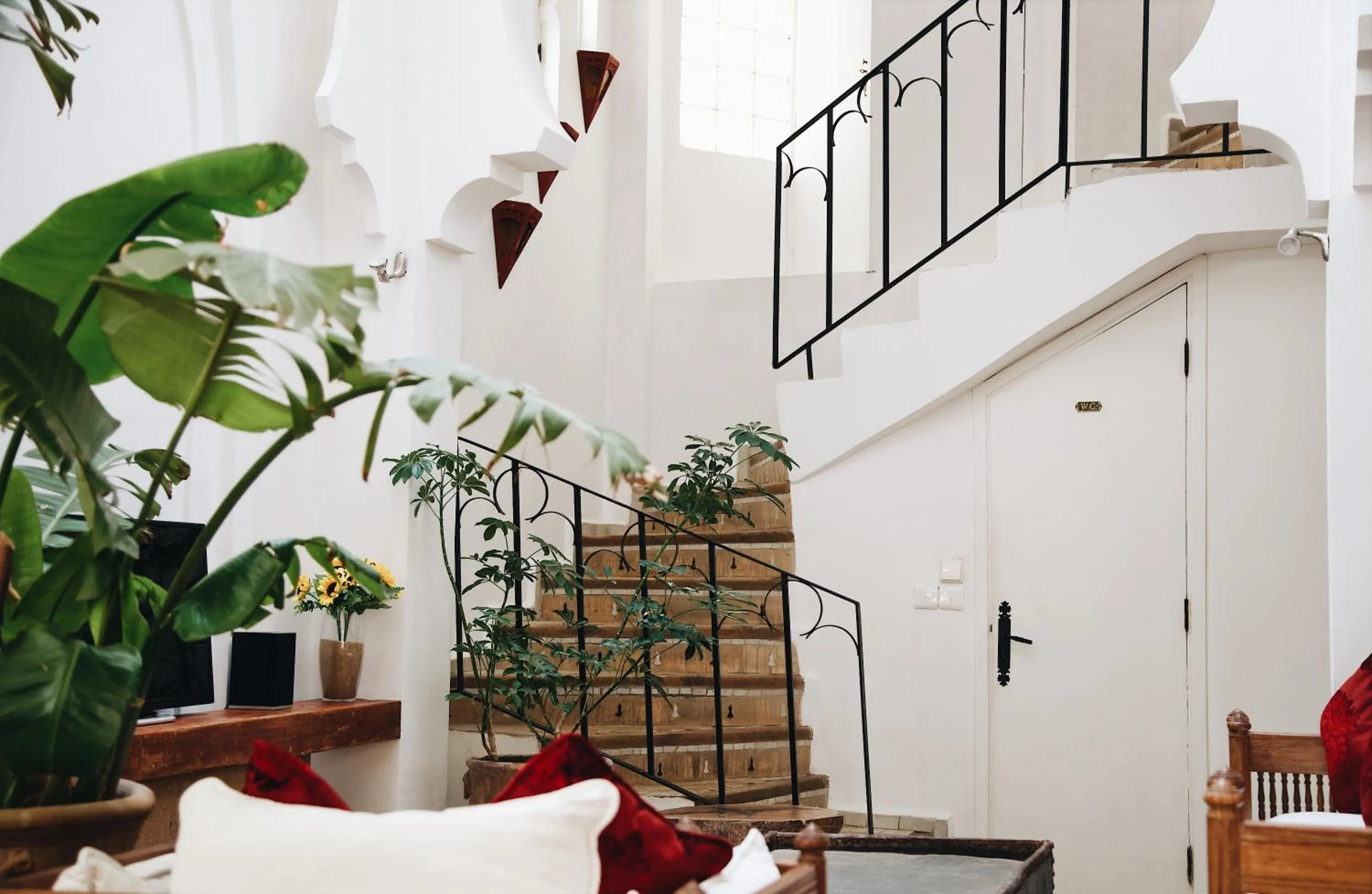 Patio in Dar Liouba Hotel