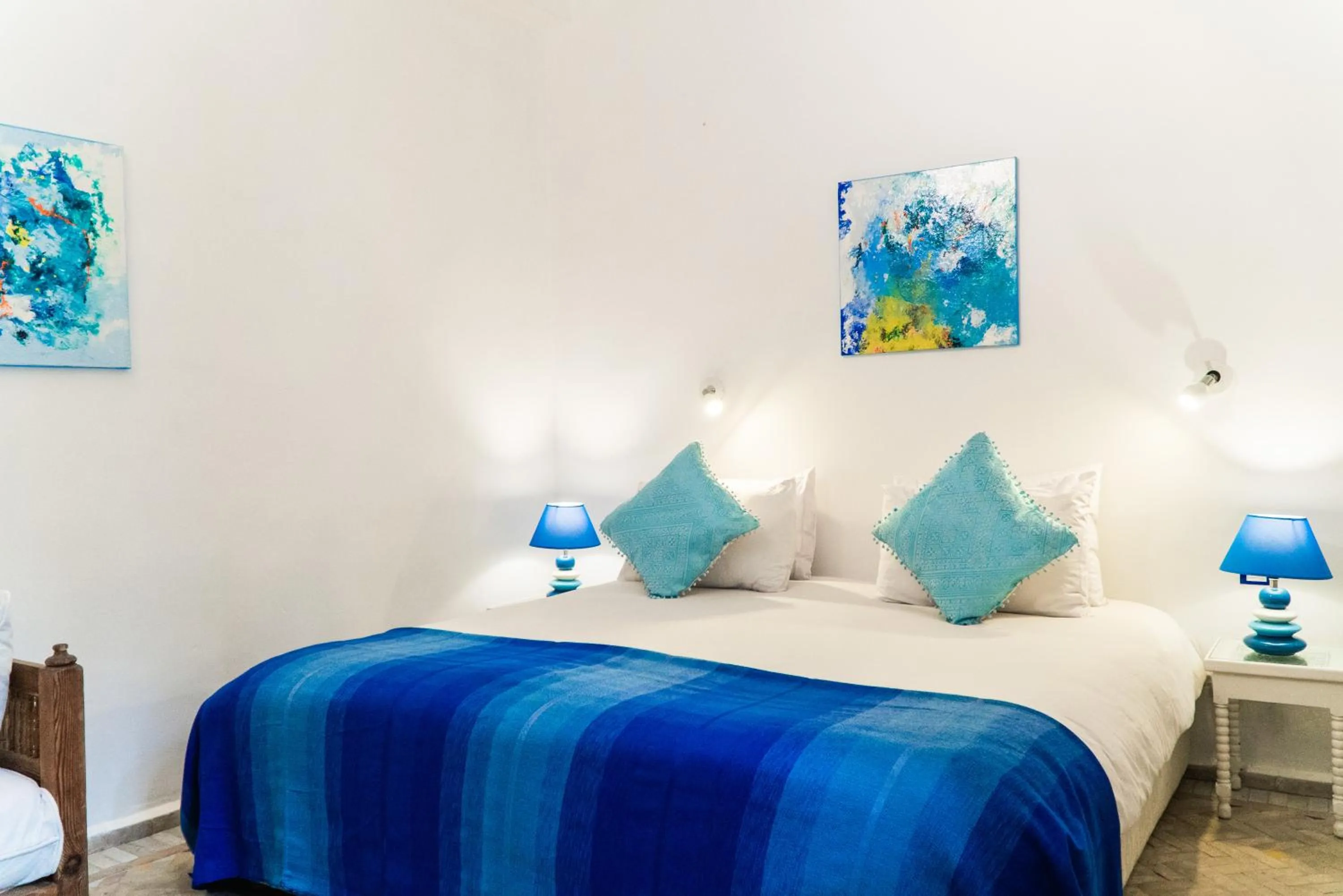 Bed in Dar Liouba Hotel