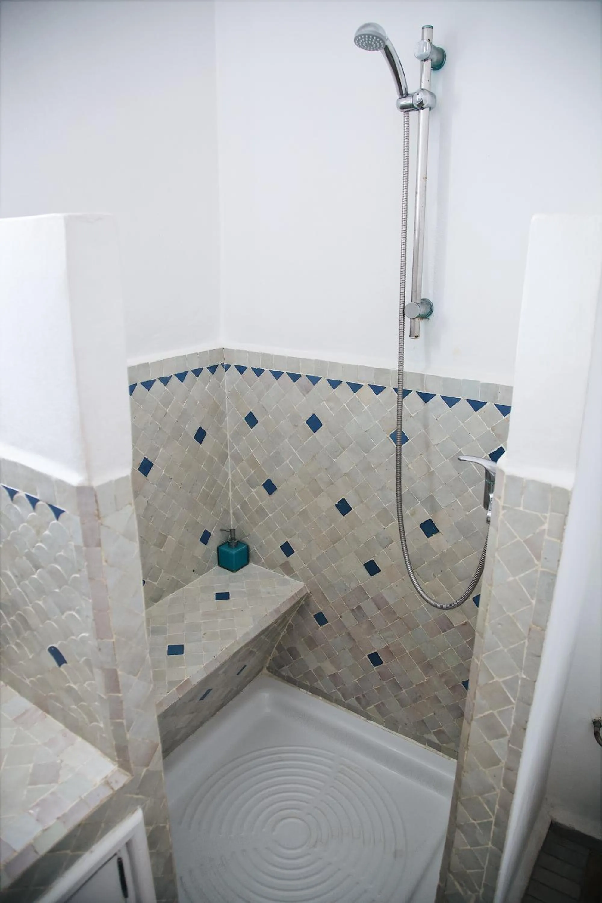 Shower in Dar Liouba Hotel