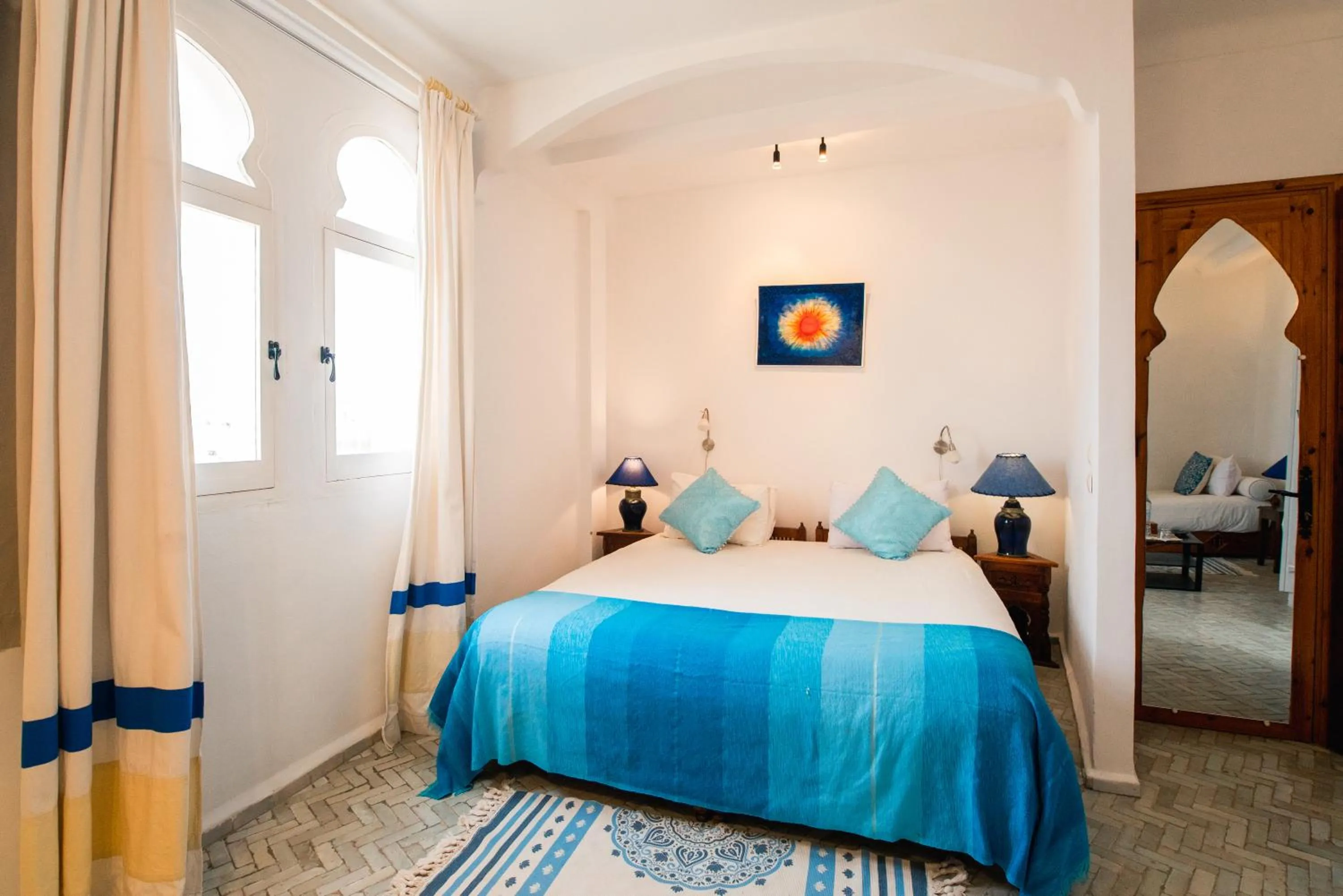 Bed in Dar Liouba Hotel