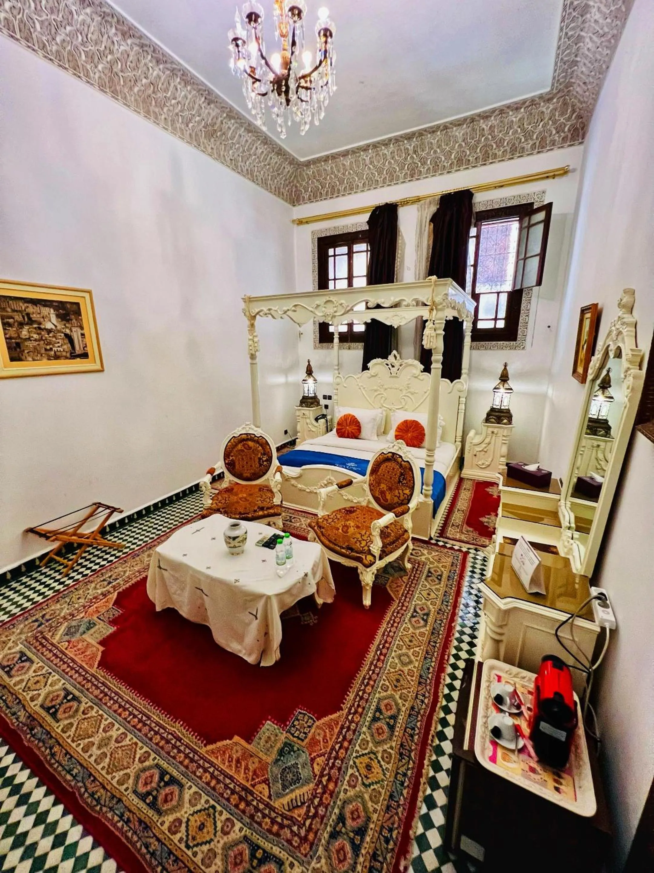 Bedroom in Le Riad Palais d'hotes Suites & Spa Fes