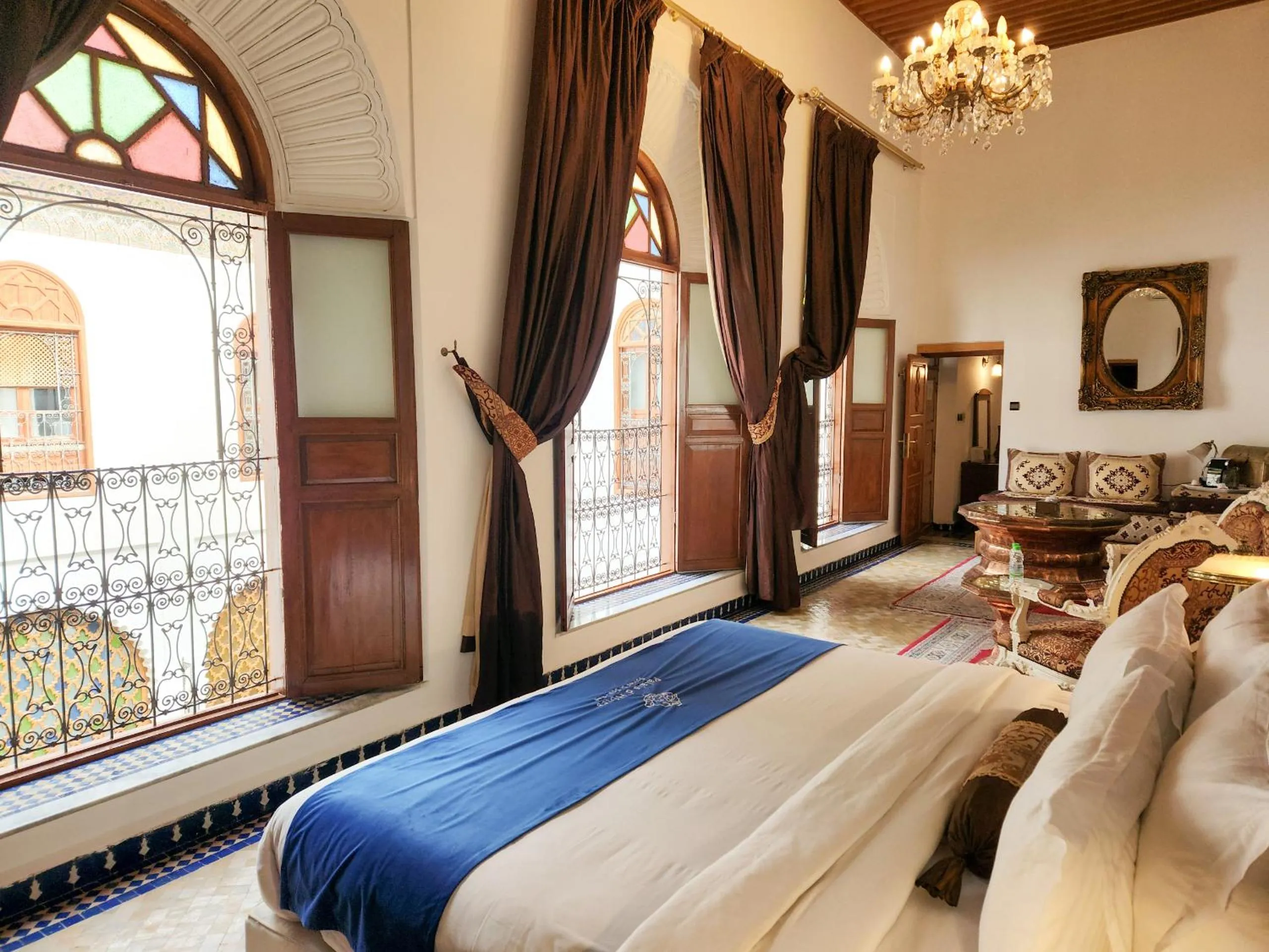 Bedroom, Bed in Le Riad Palais d'hotes Suites & Spa Fes