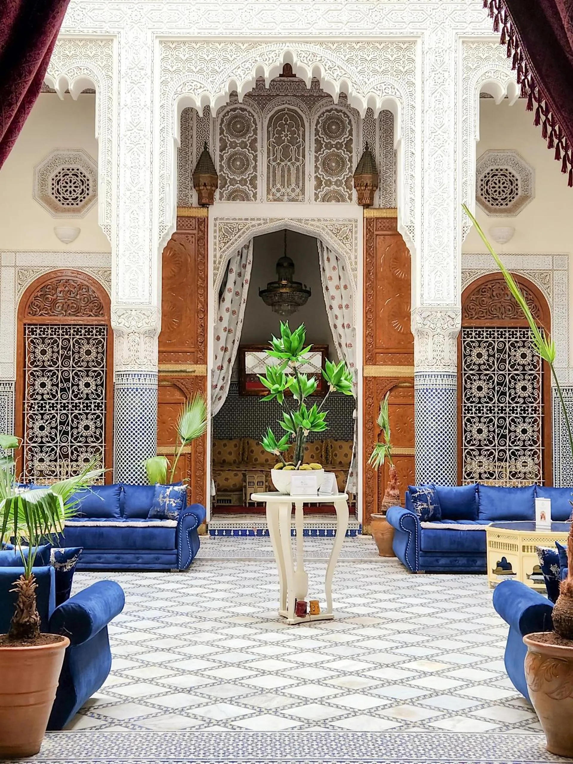 Patio in Le Riad Palais d'hotes Suites & Spa Fes