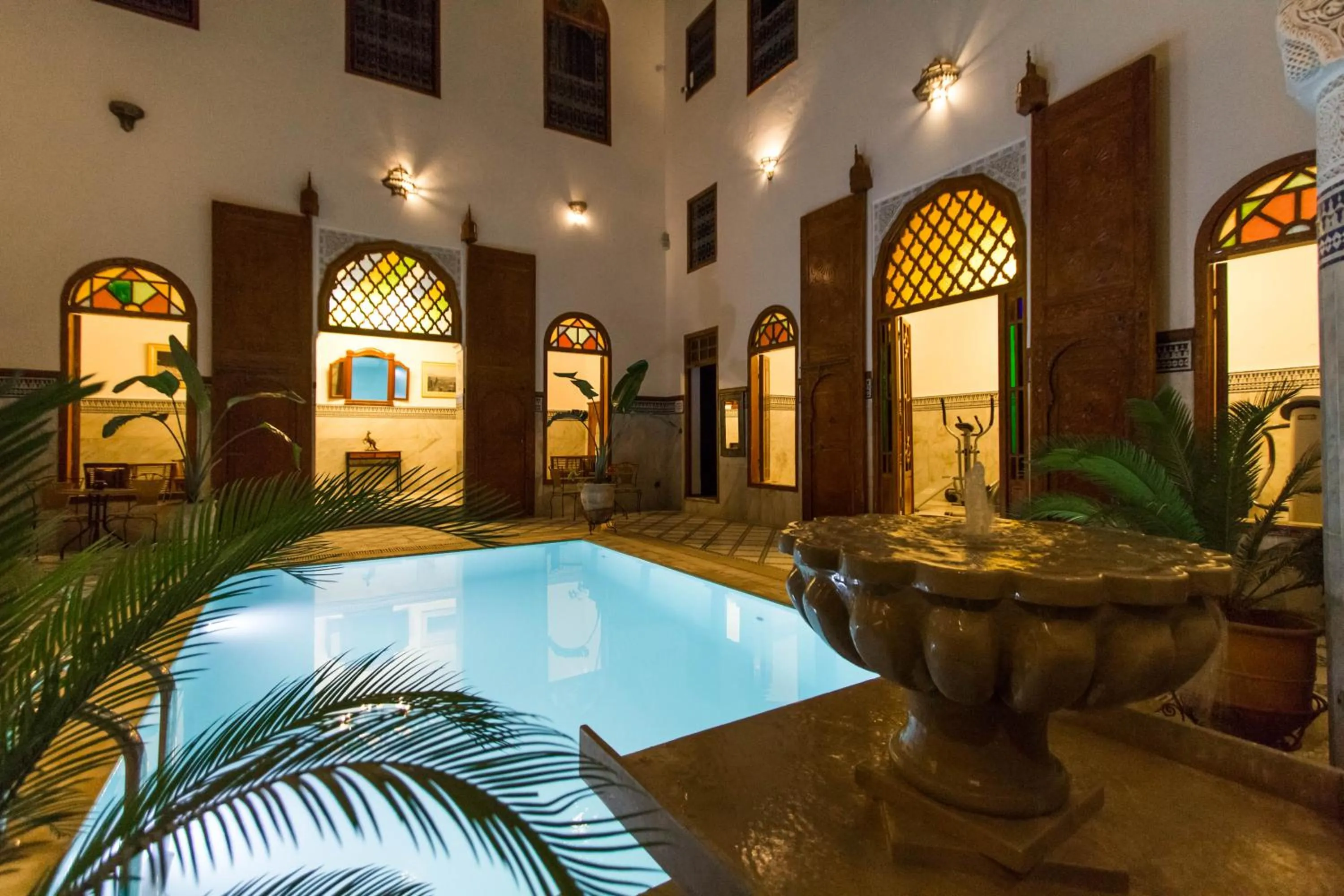Swimming pool in Le Riad Palais d'hotes Suites & Spa Fes