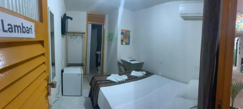 Bed in Pousada Maceio Praia