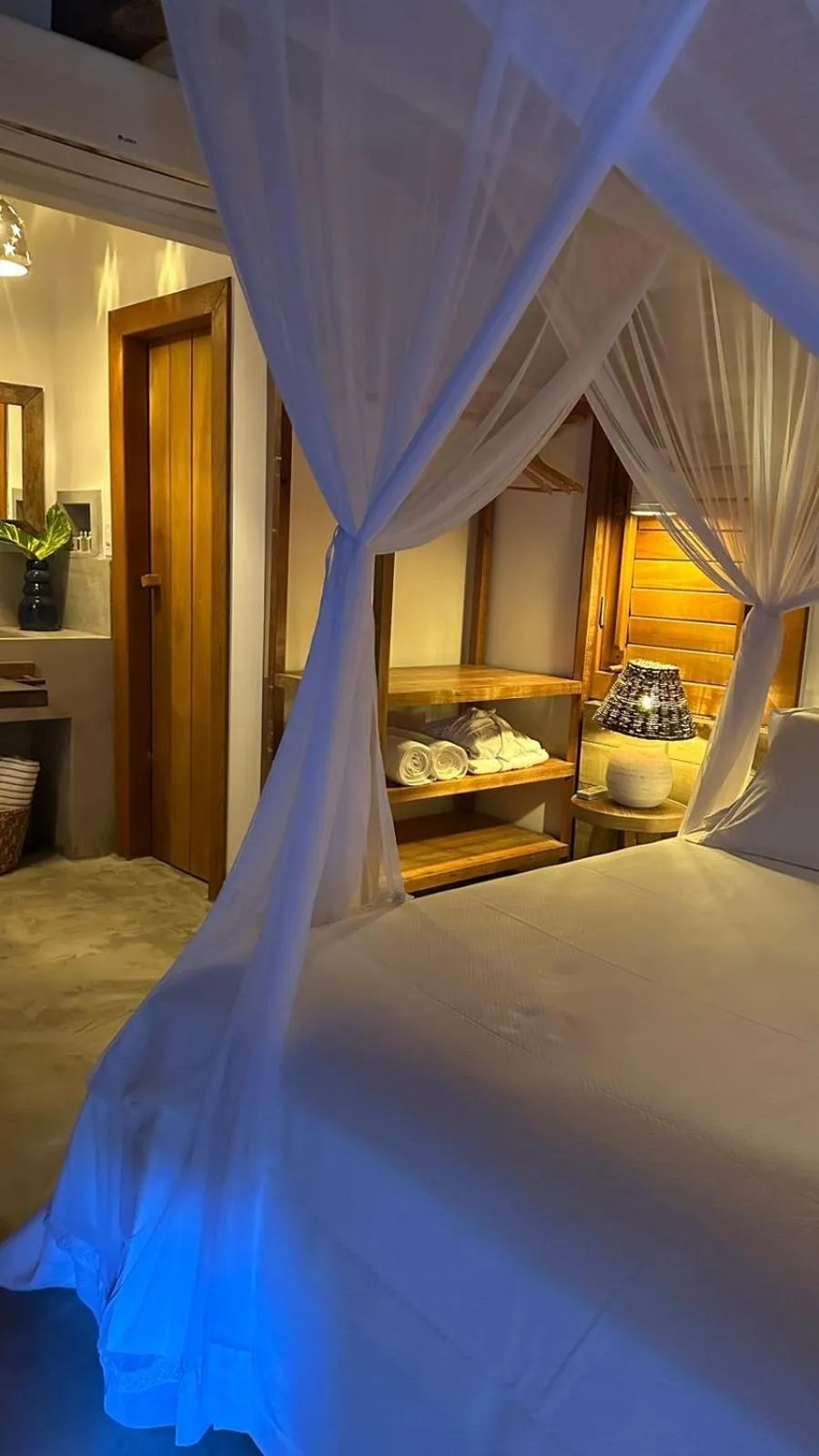 Bed in Pousada Hayo Pé na Areia