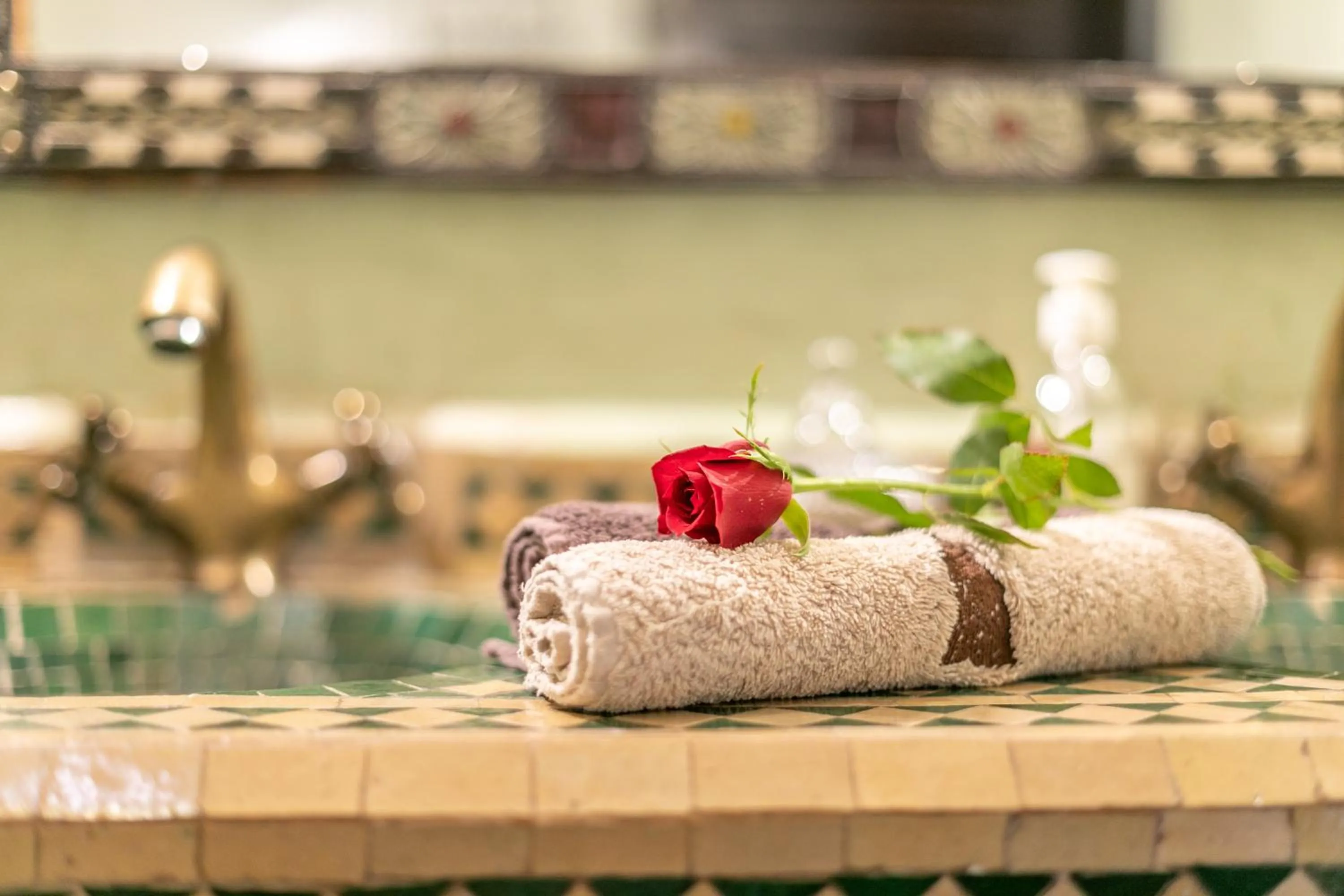 Decorative detail in Riad Les Trois Palmiers El Bacha