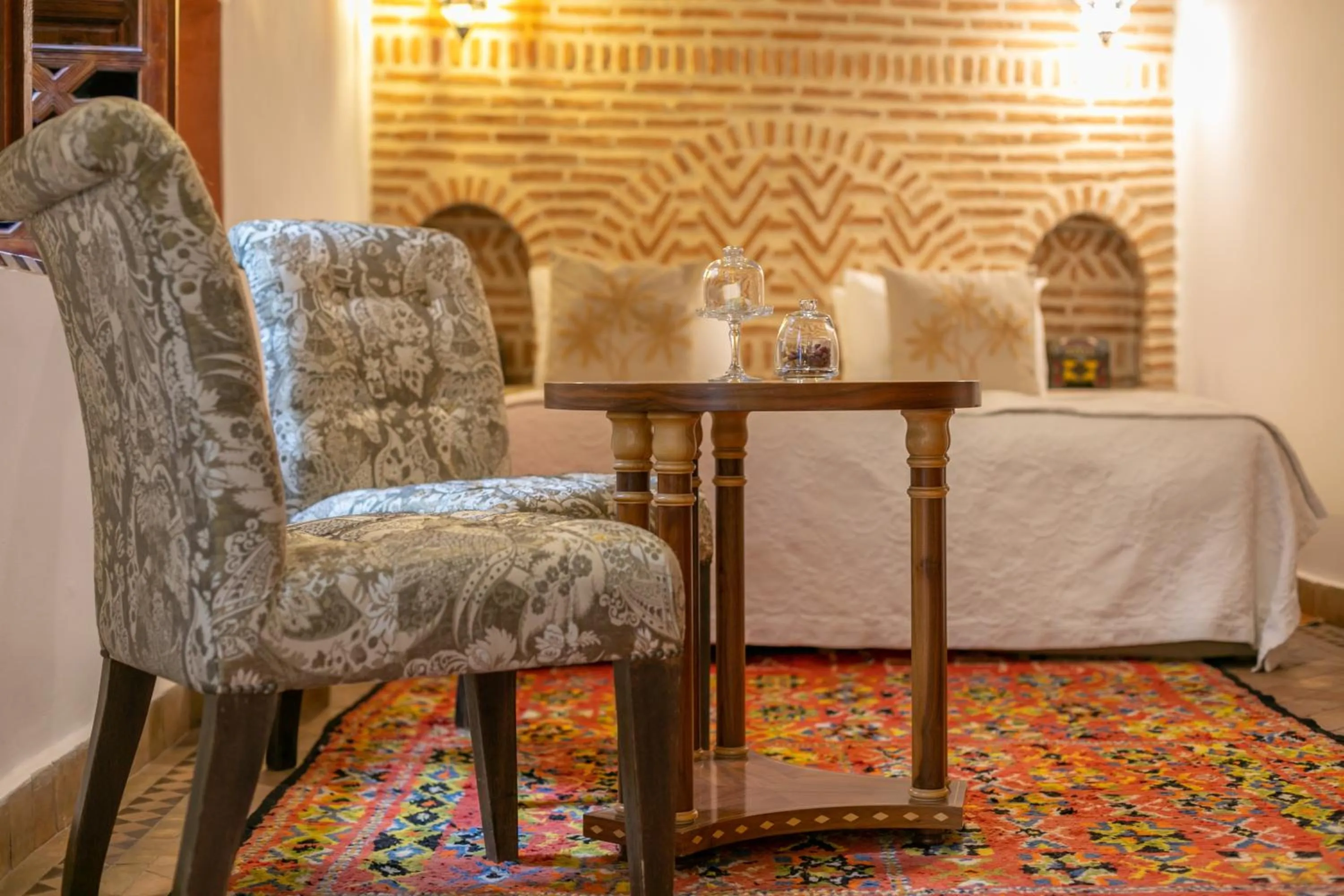 Decorative detail in Riad Les Trois Palmiers El Bacha