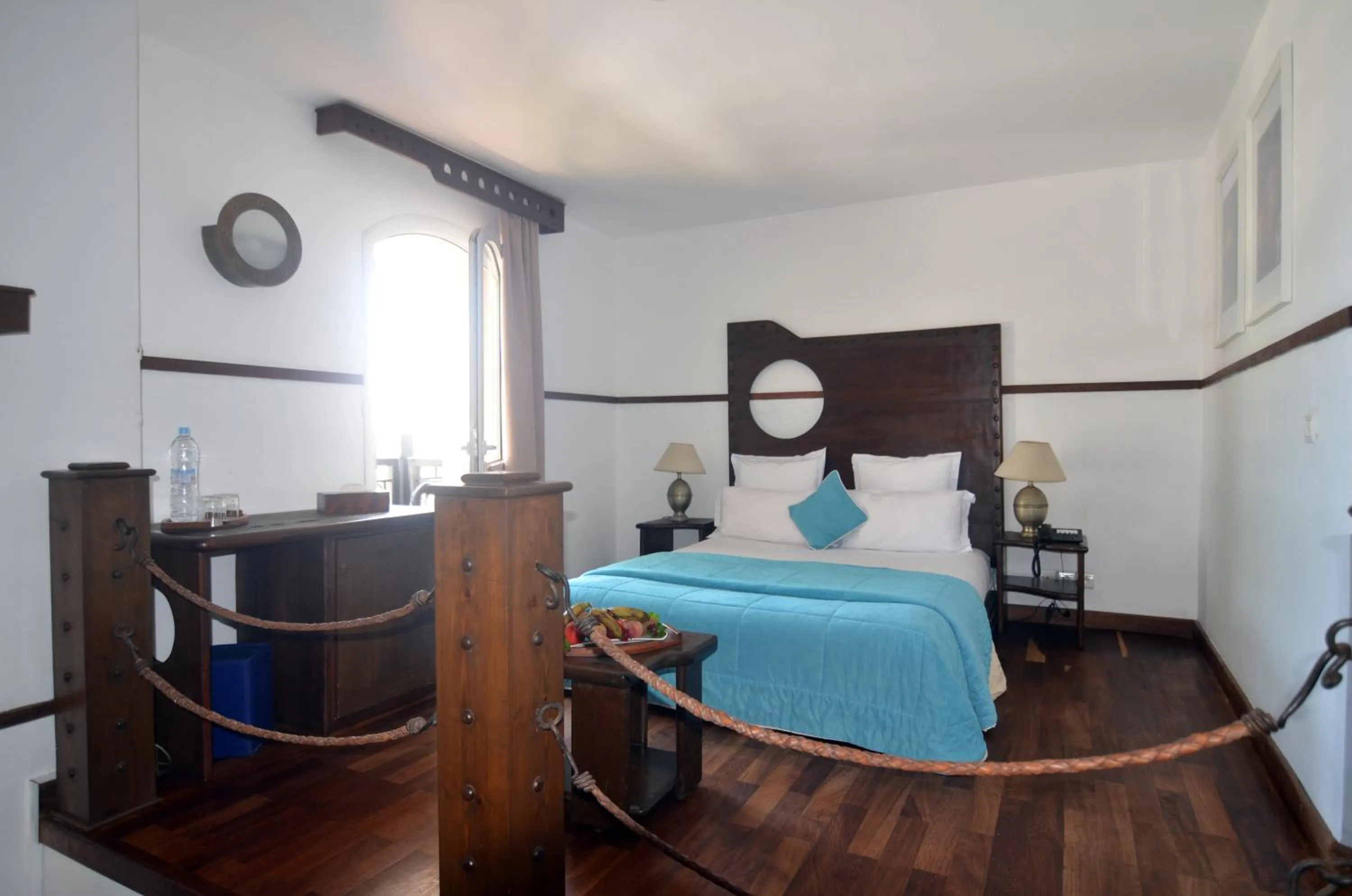 Bed in Hôtel Océan Vagabond