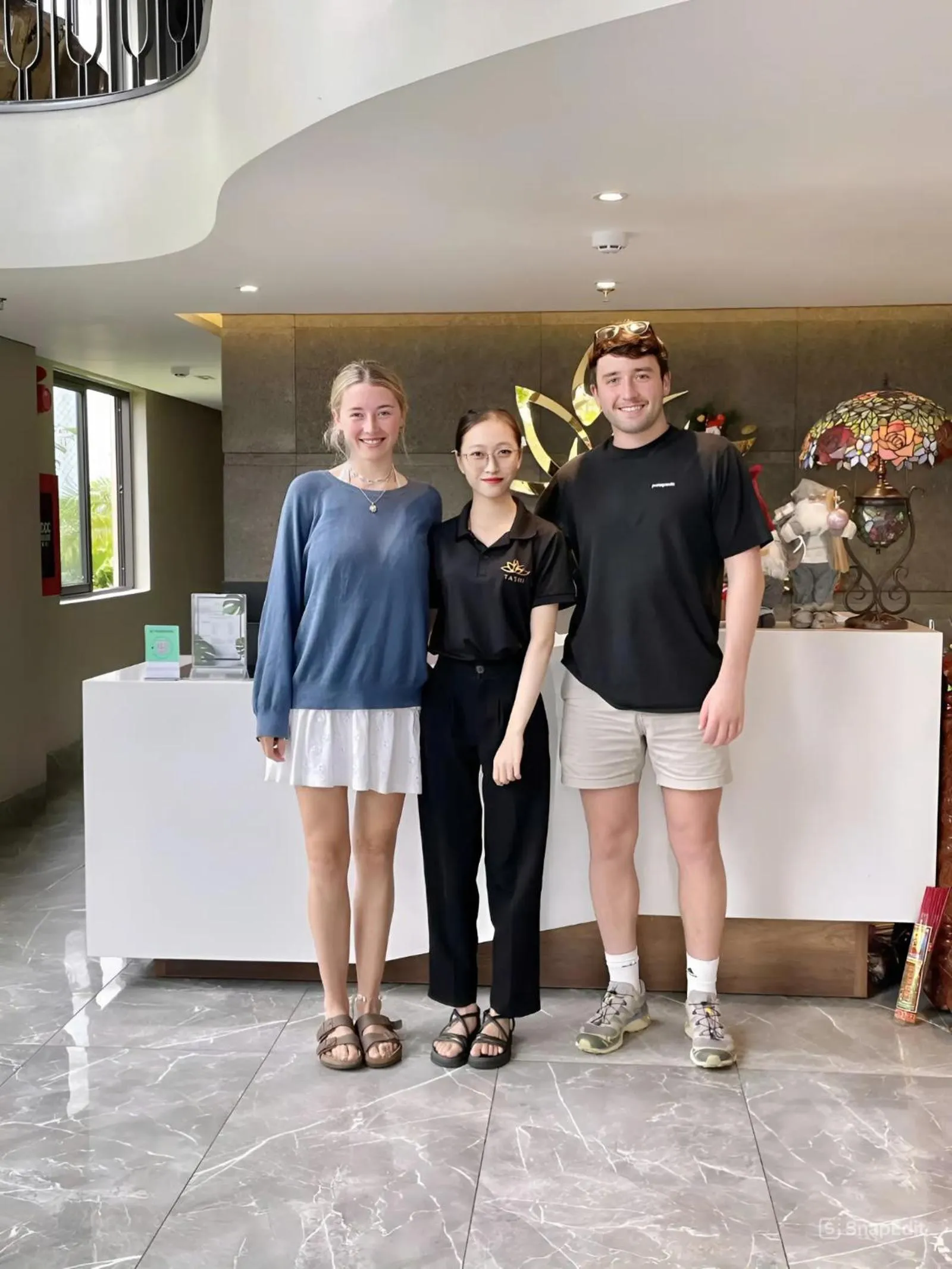 Lobby or reception in Tashi Ocean Garden & Apartment Da Nang - My Khe Beach