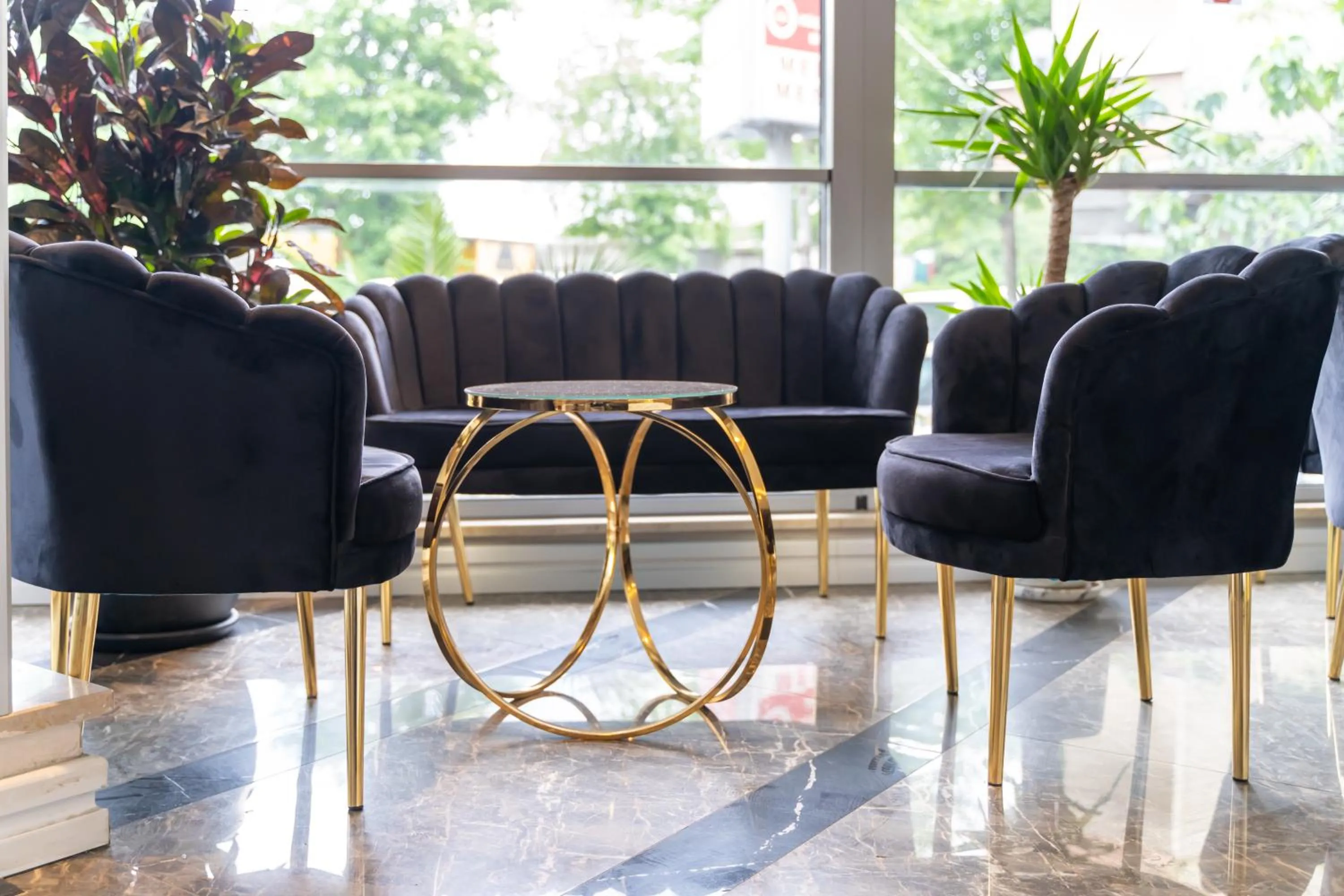 Lobby or reception in Garden Room Suit Hotel