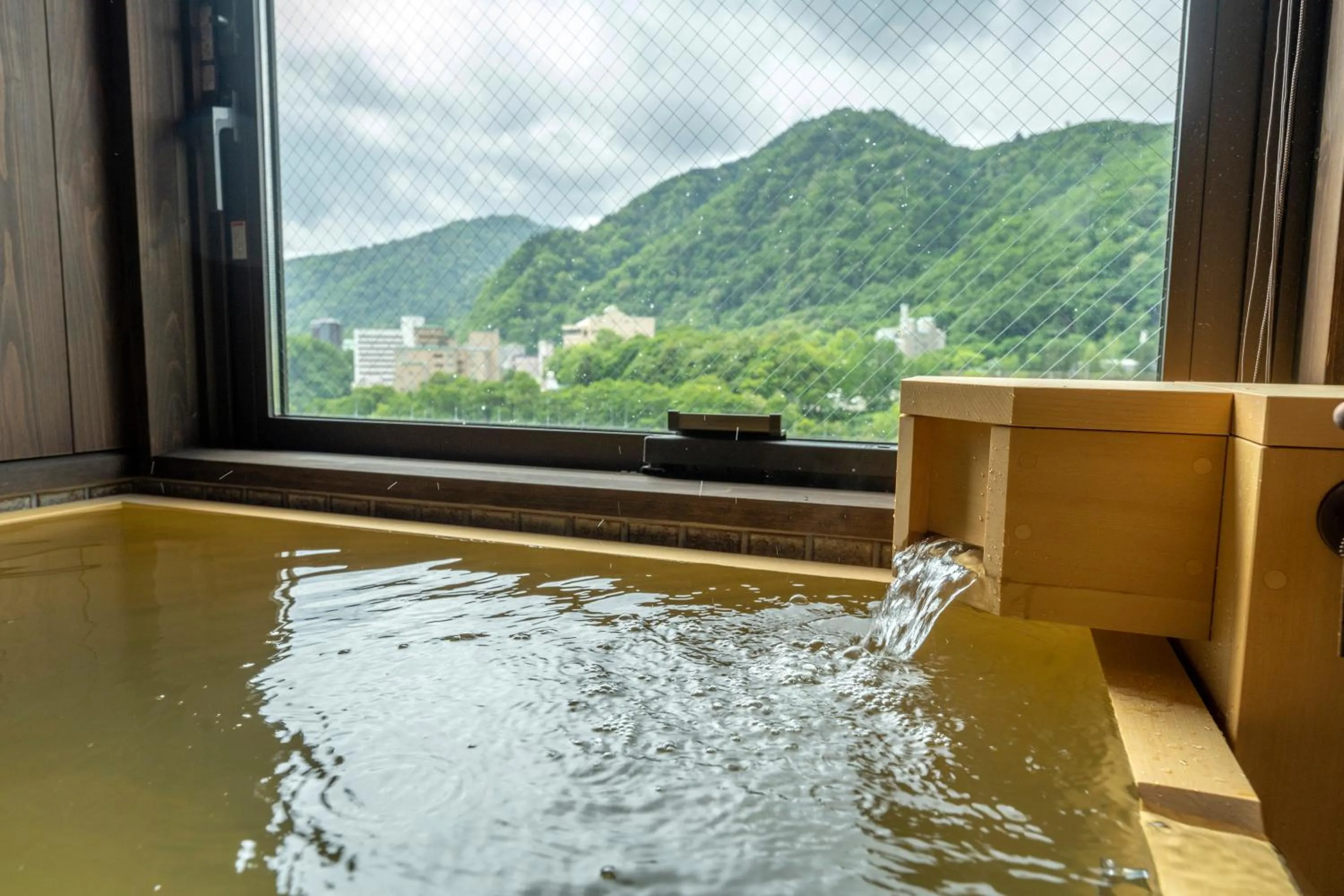 Bathroom in Jozankei Onsen Yurakusoan