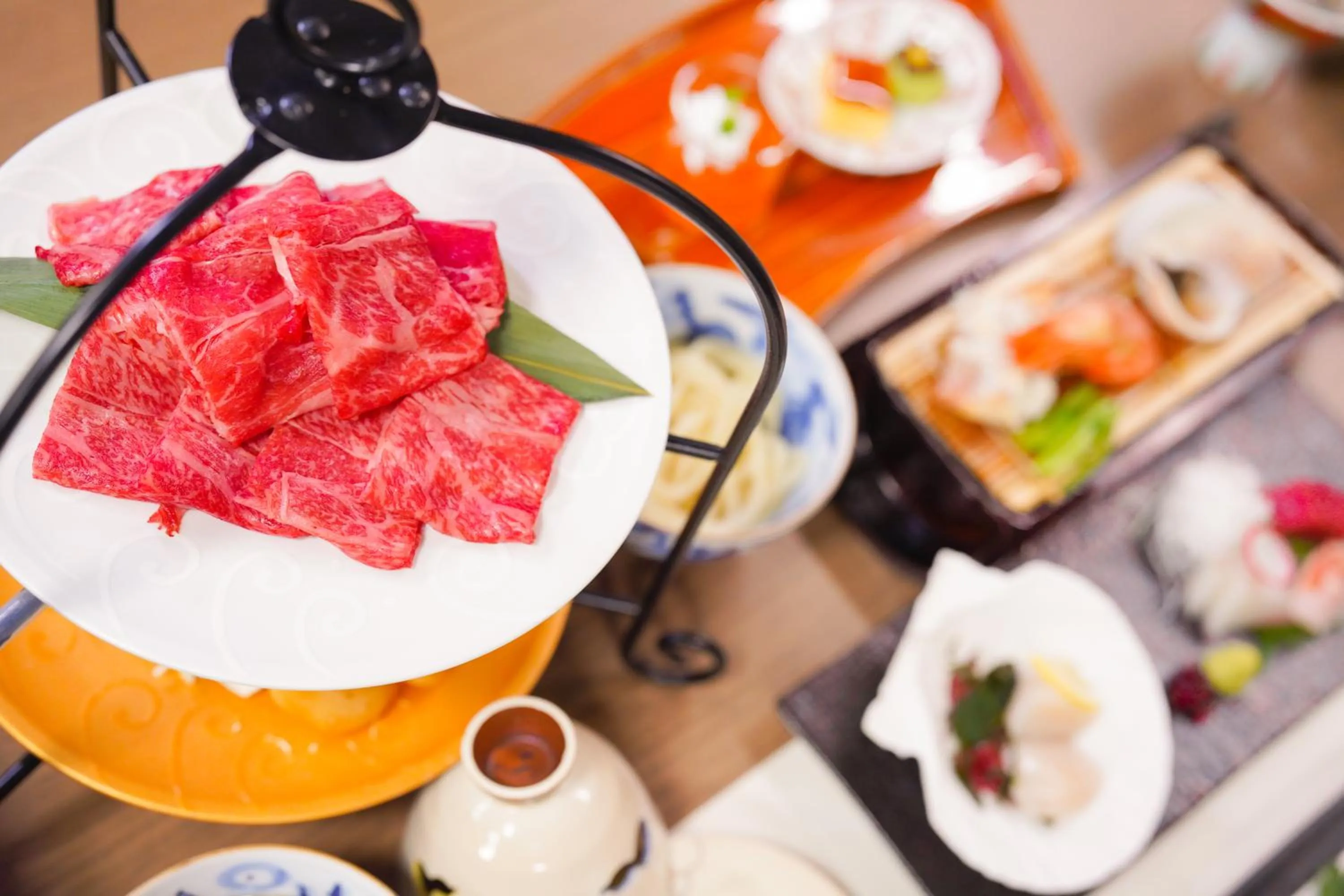 Food and drinks in Jozankei Onsen Yurakusoan