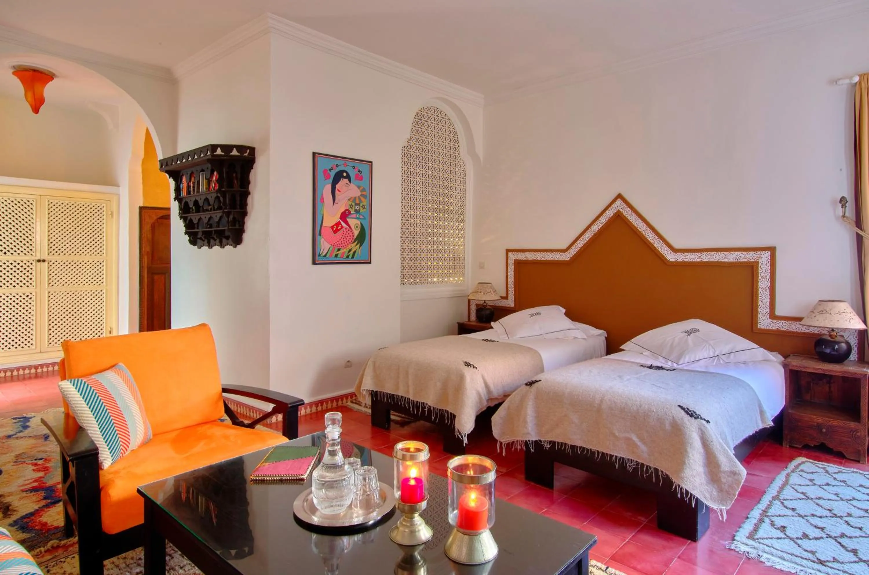 Photo of the whole room, Bed in Ryad Watier & SPA