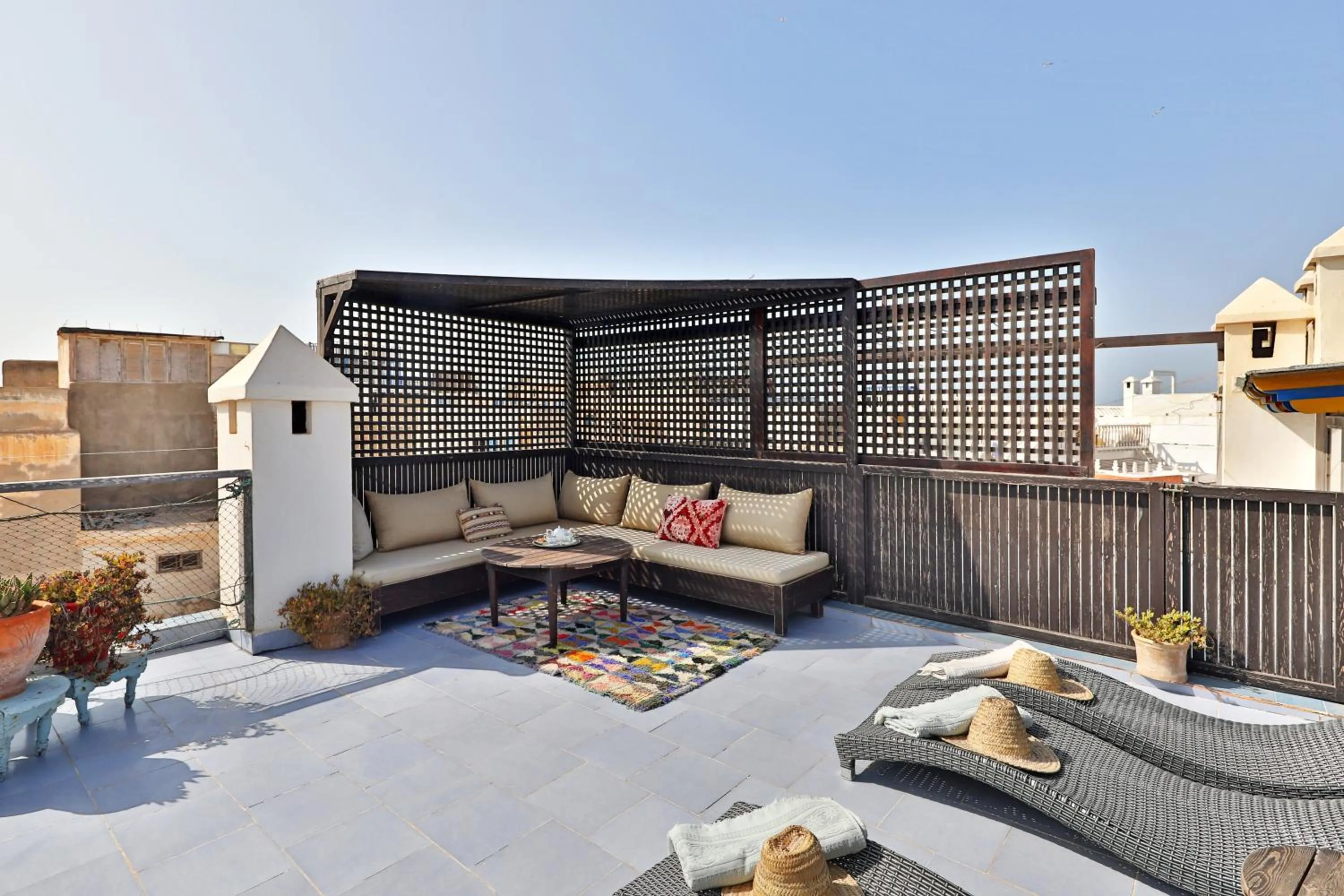 Balcony/Terrace in Ryad Watier & SPA