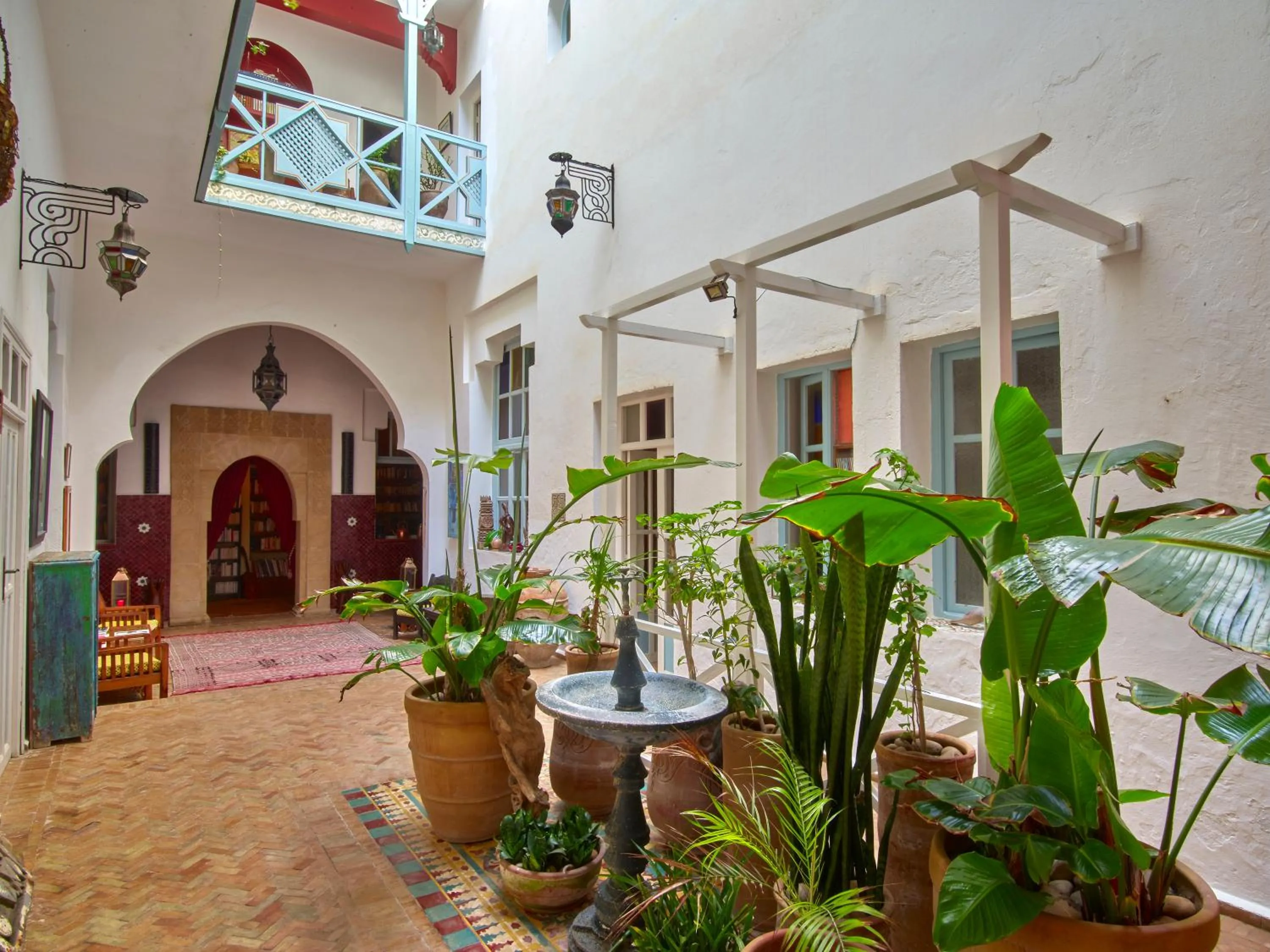 Patio in Ryad Watier & SPA