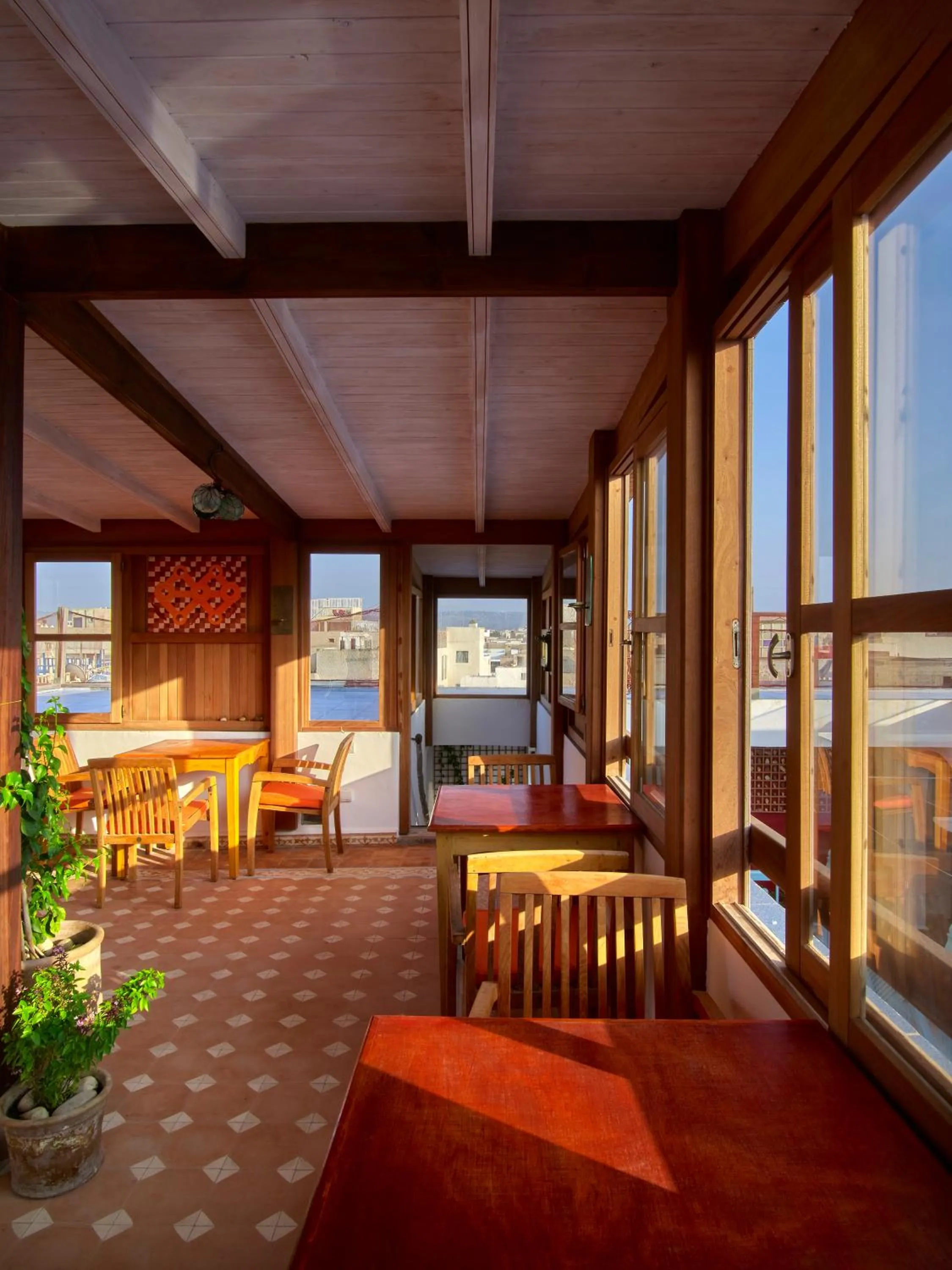 Patio in Ryad Watier & SPA