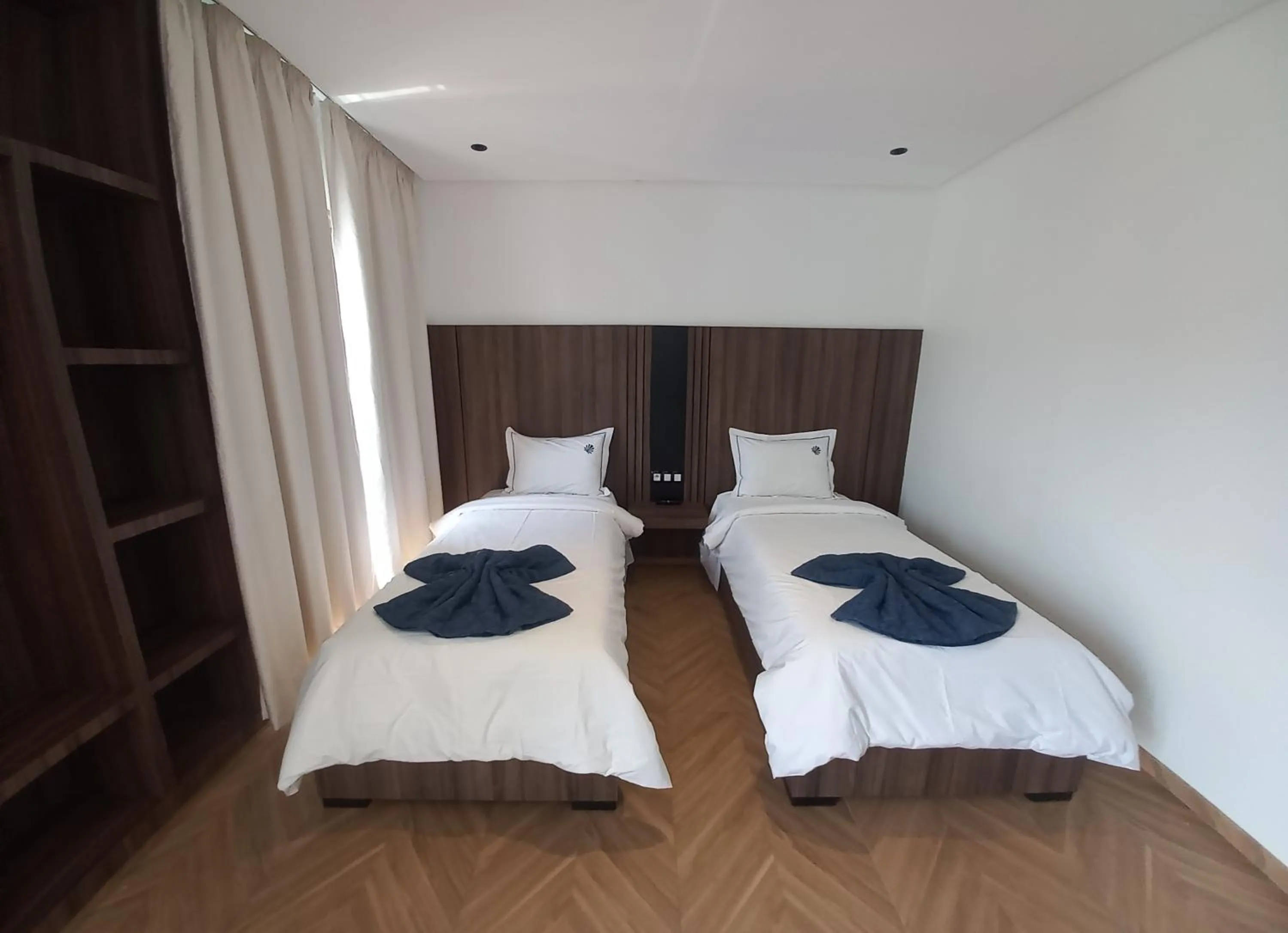 Bed in Hôtel La Perla