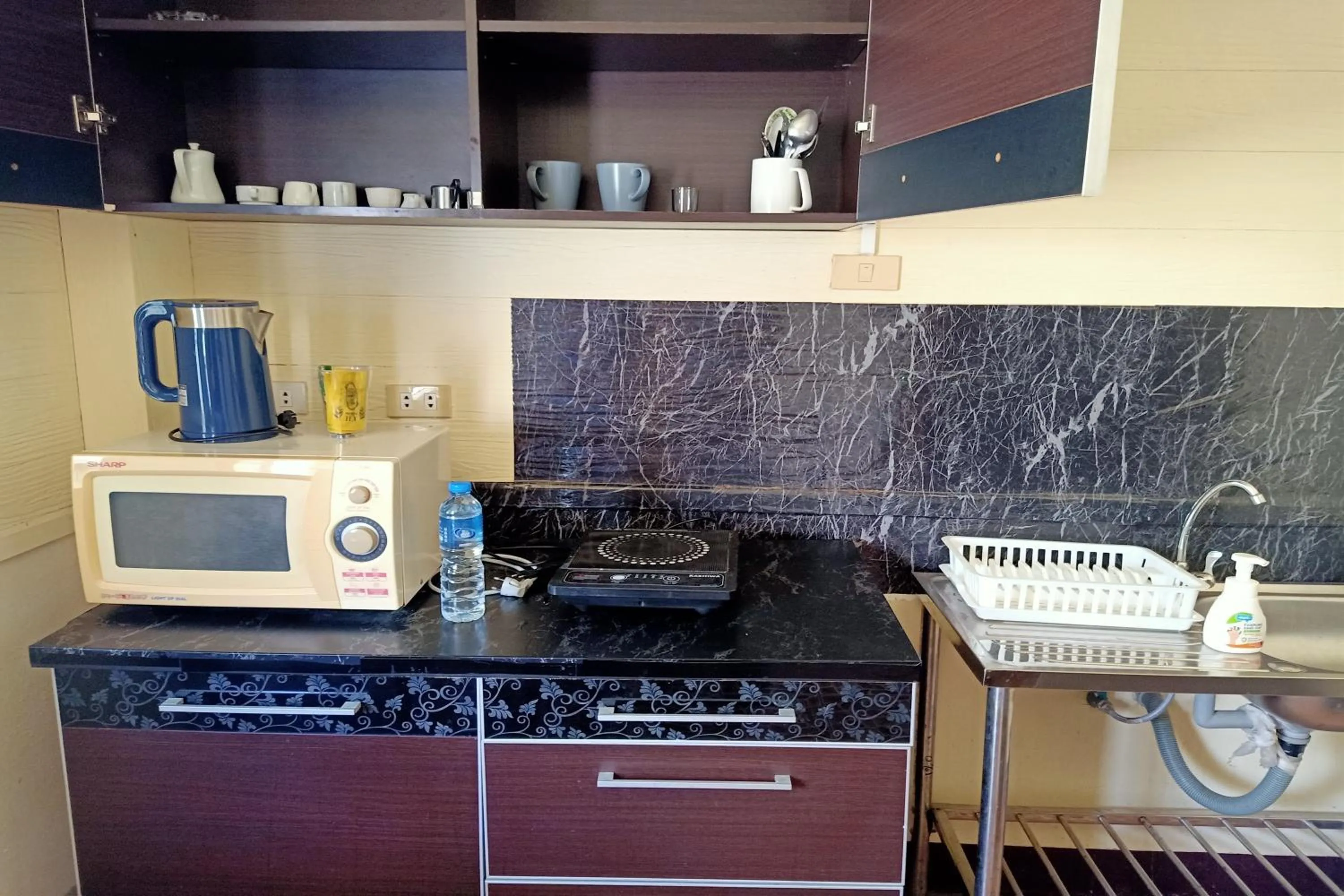 Kitchen or kitchenette in Sonya Residence