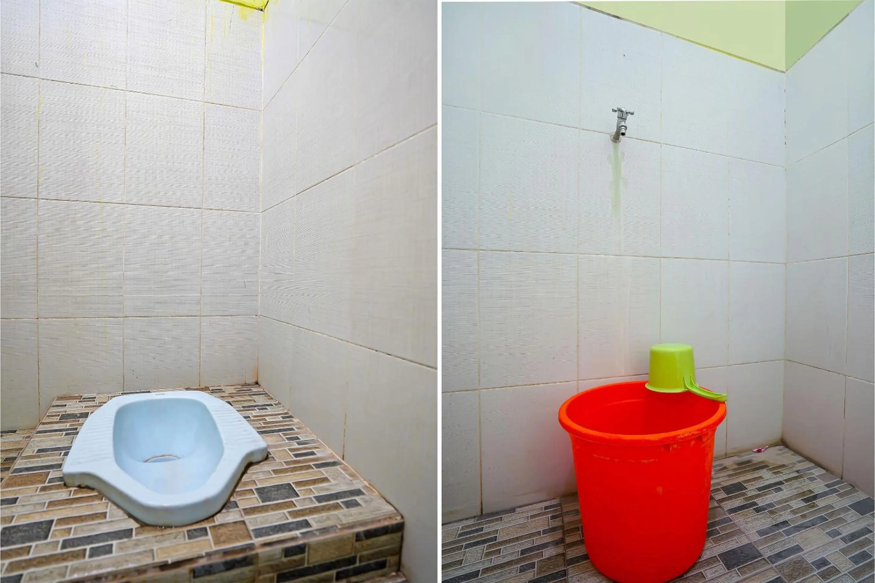 Bathroom in OYO Life 92474 Penginapan Rusunawa Ii