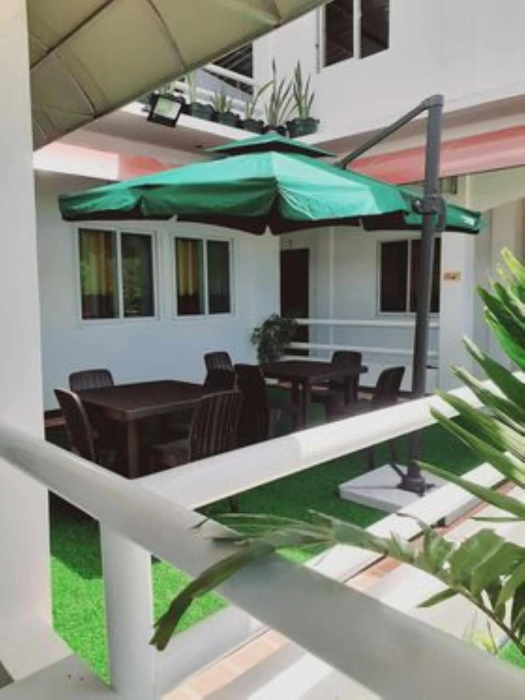 Patio in Alona Rose Hotel by SMS Hospitality