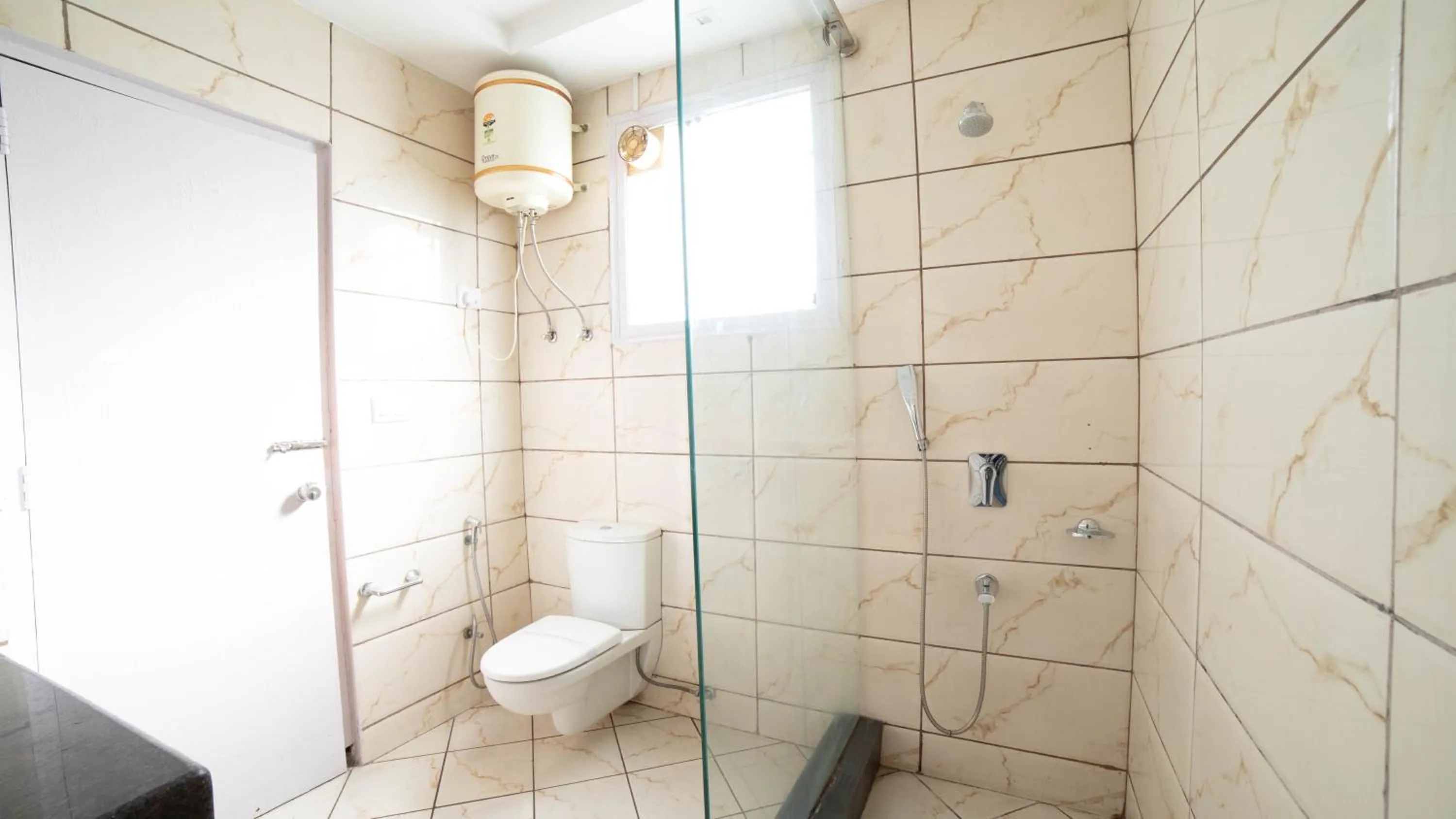 Shower in Vaayu Resorts And Spa