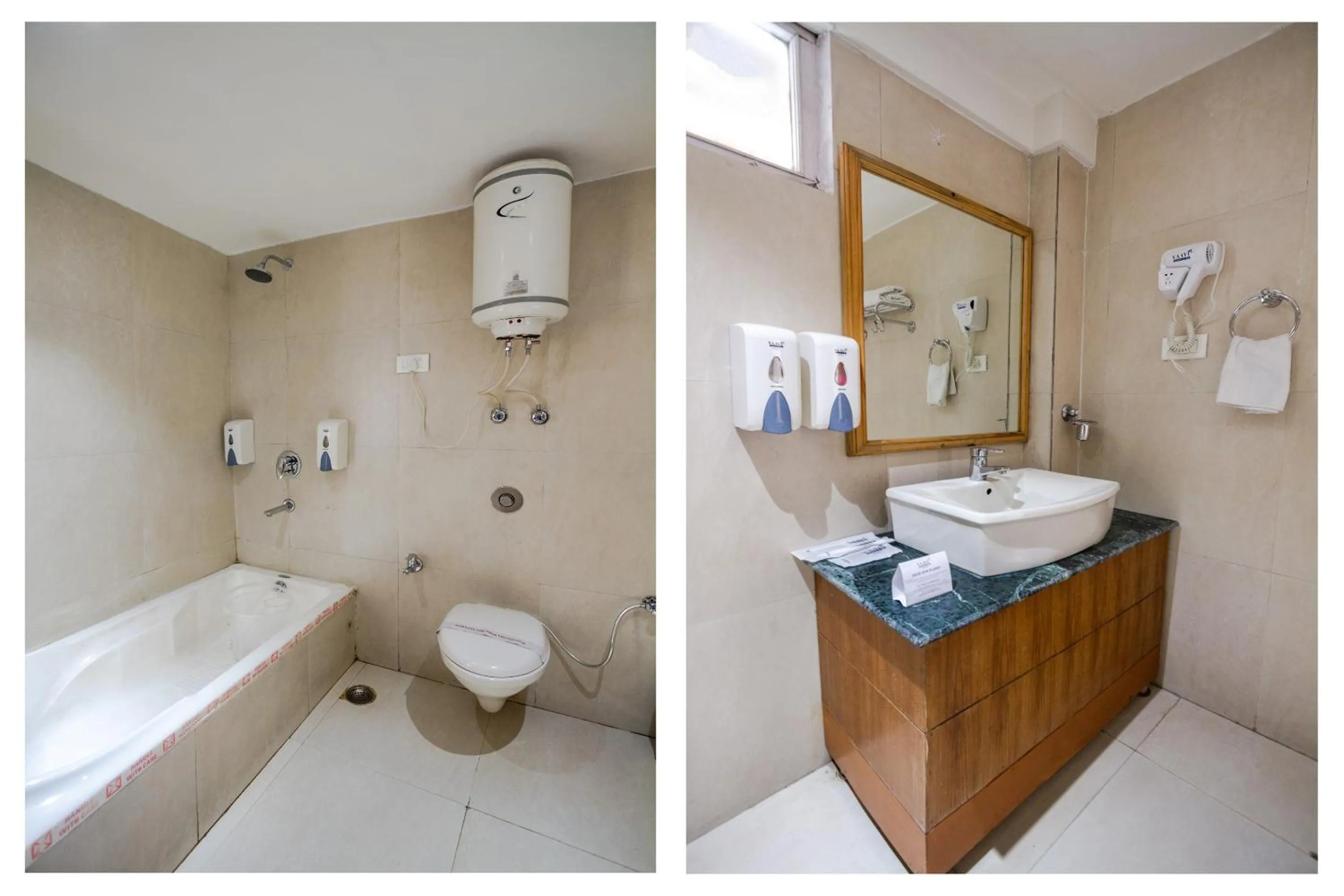 Shower in Vaayu Resorts And Spa